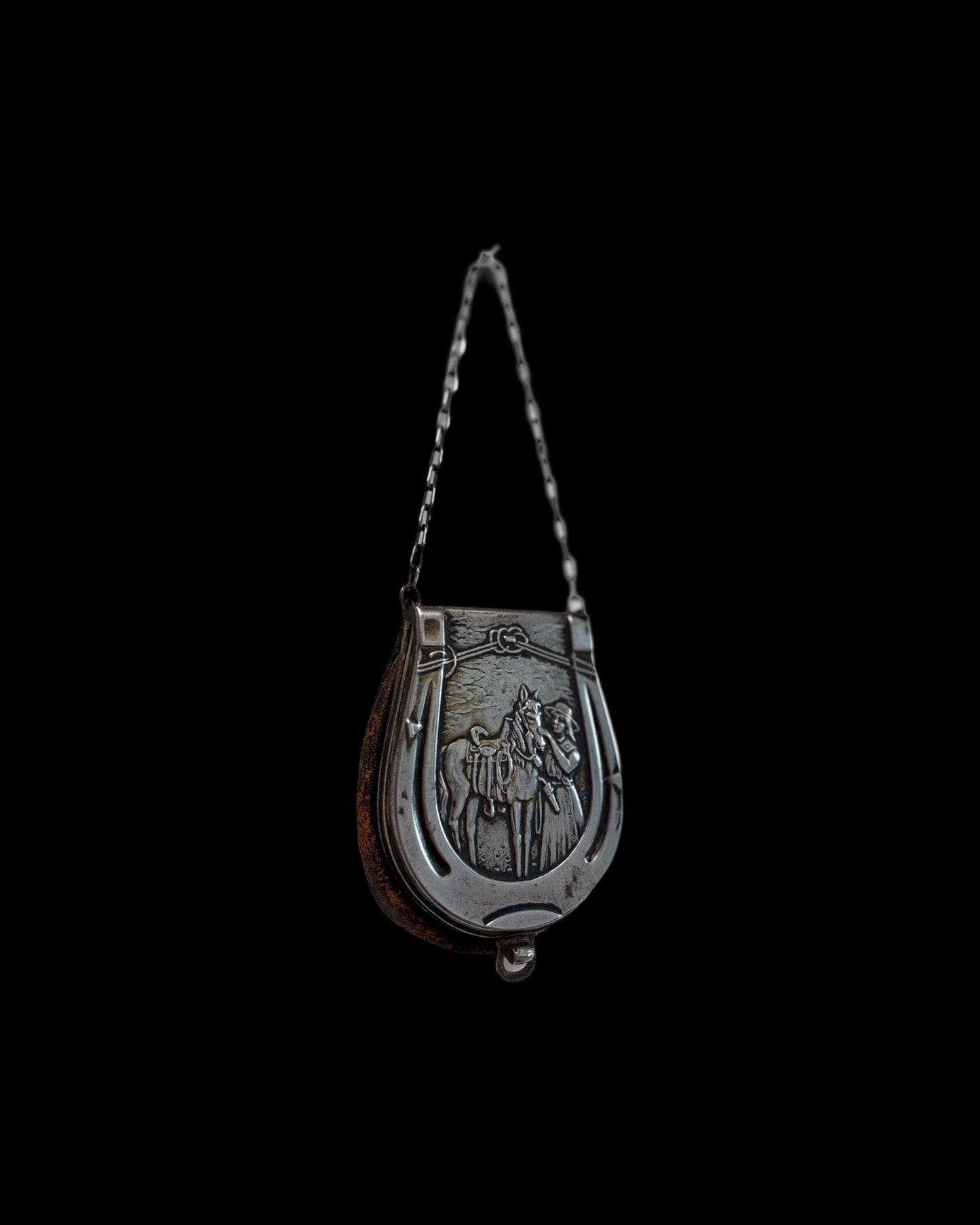 Late 19th Century Annie Oakley Leather Coin Purse