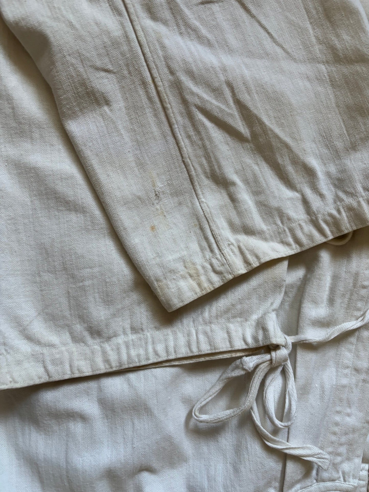 Mid 19th Century Button Front Cinch Back Pants