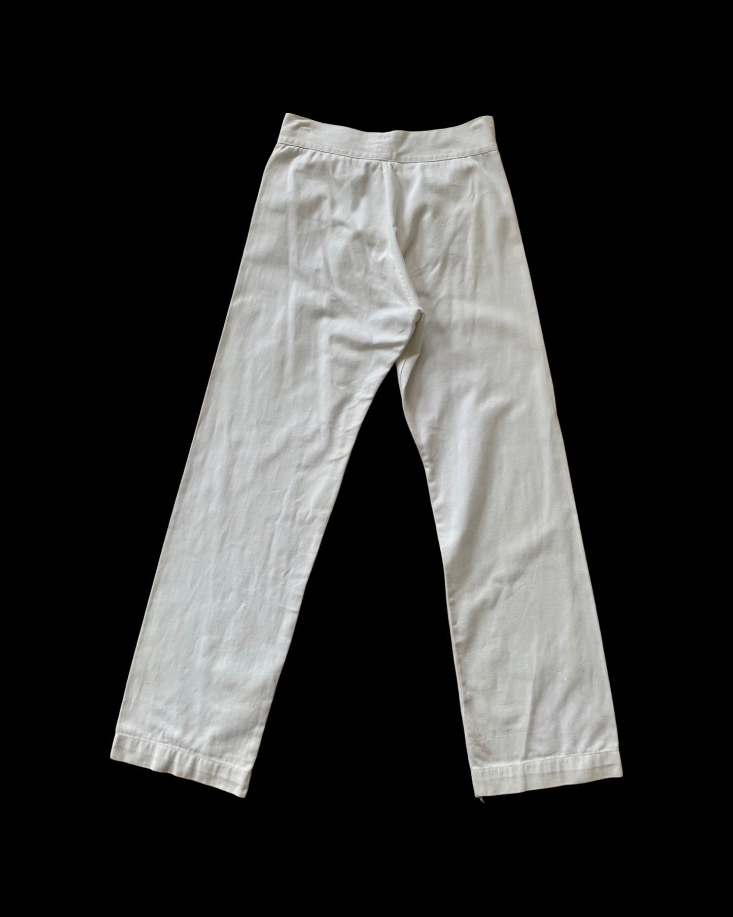 1940s Cotton Twill Button Fly Dungarees