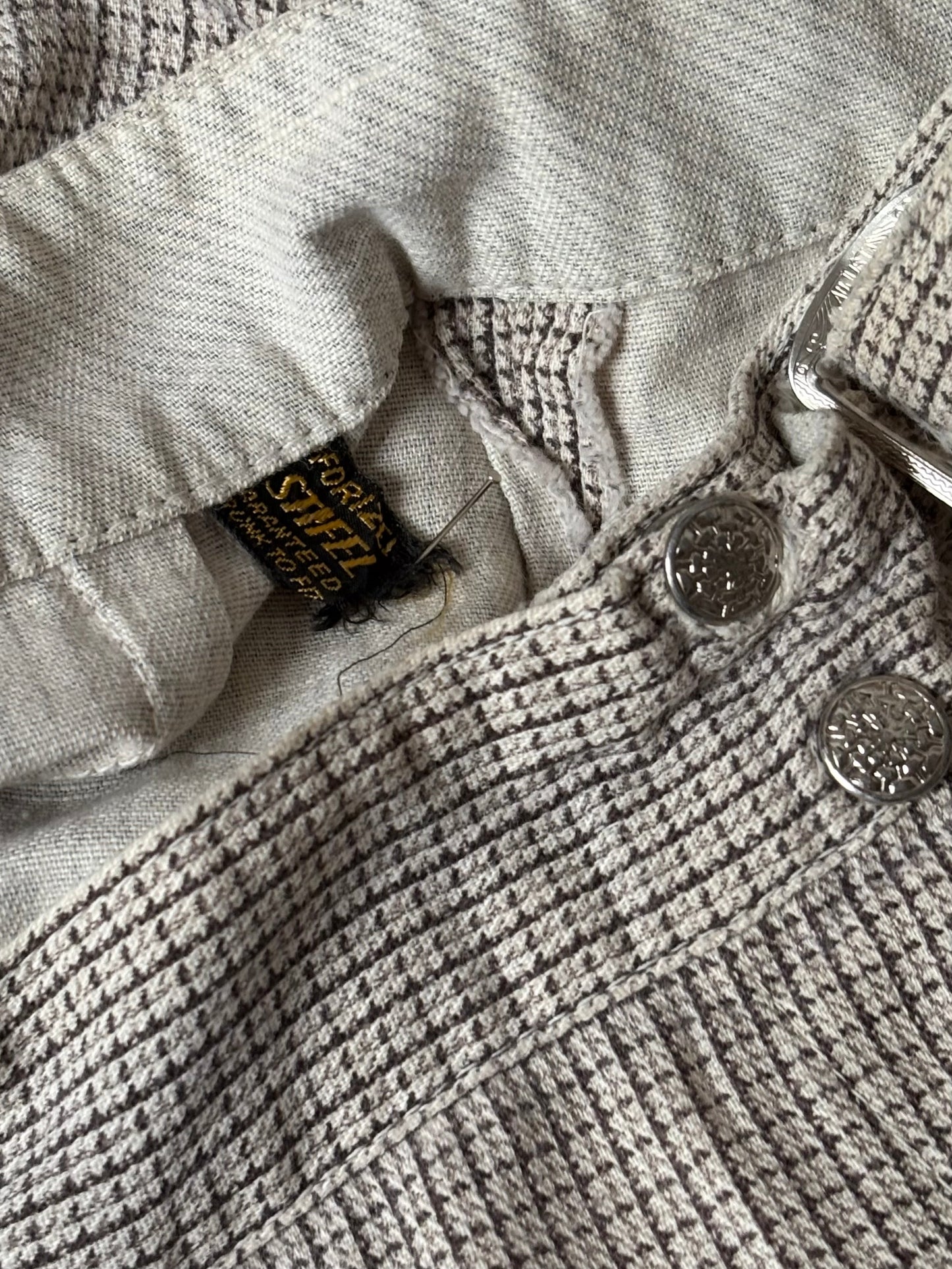 * Flash Sale * Rare 1930s/1940s STIFEL Cotton Side Button/ Buckle Sportswear Pants