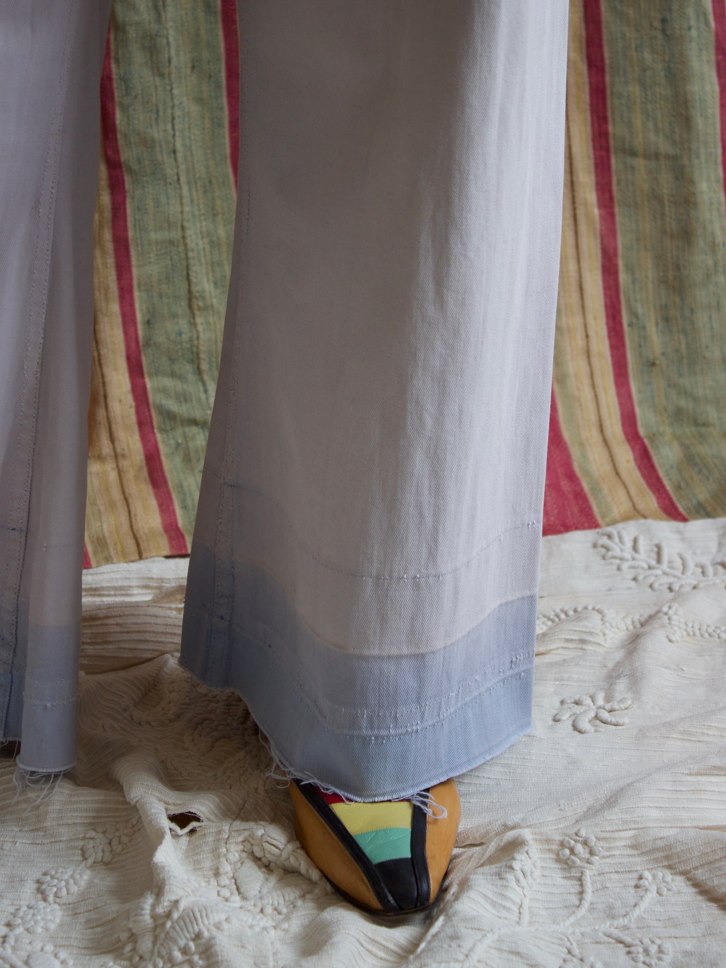 1940s Overdyed/ Faded High Rise Sailor Pants