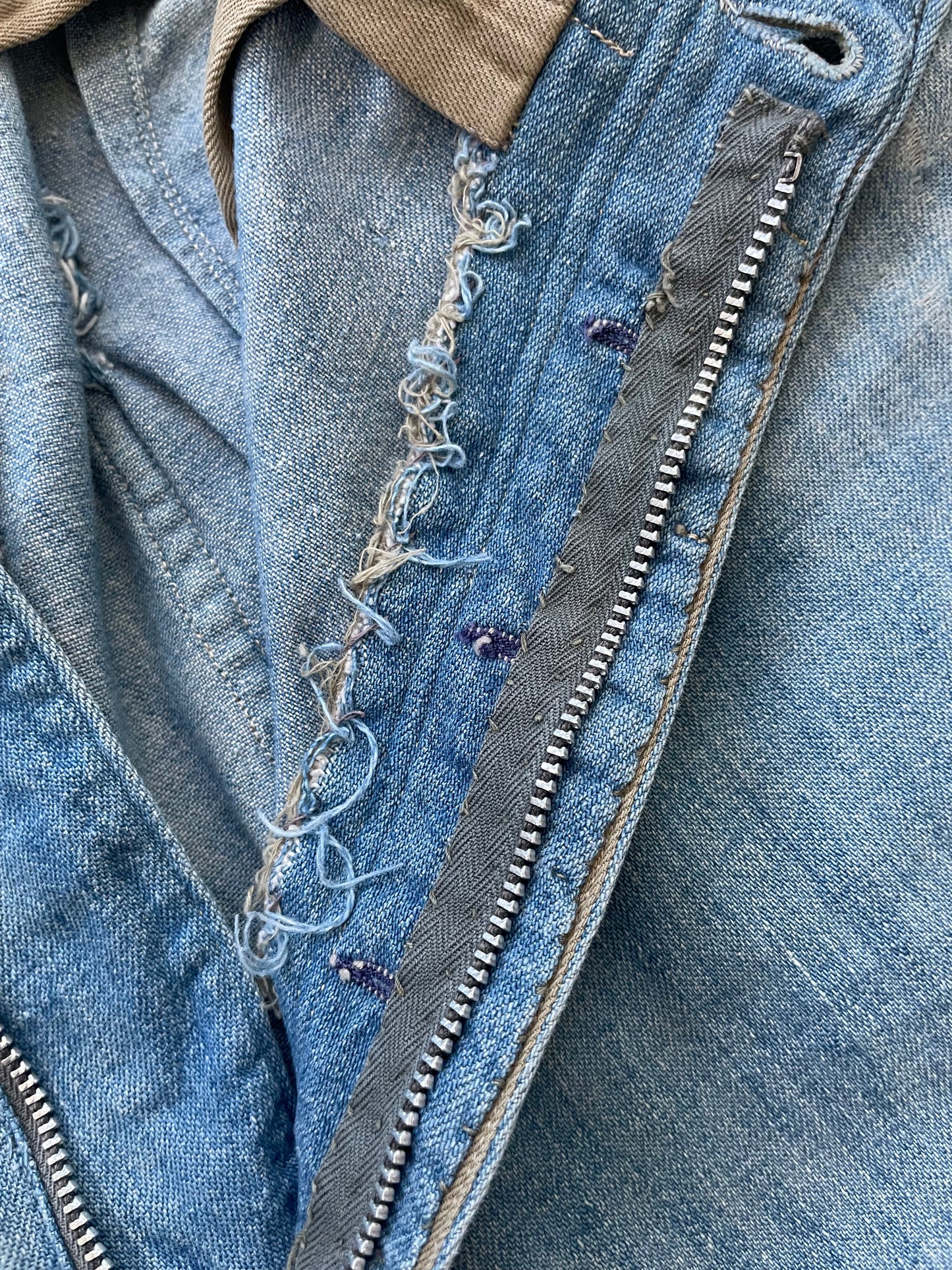 1970s Does 1920s Screen-worn Warner Bro.’s Dennis Morgan Costume Buckle Back Jeans