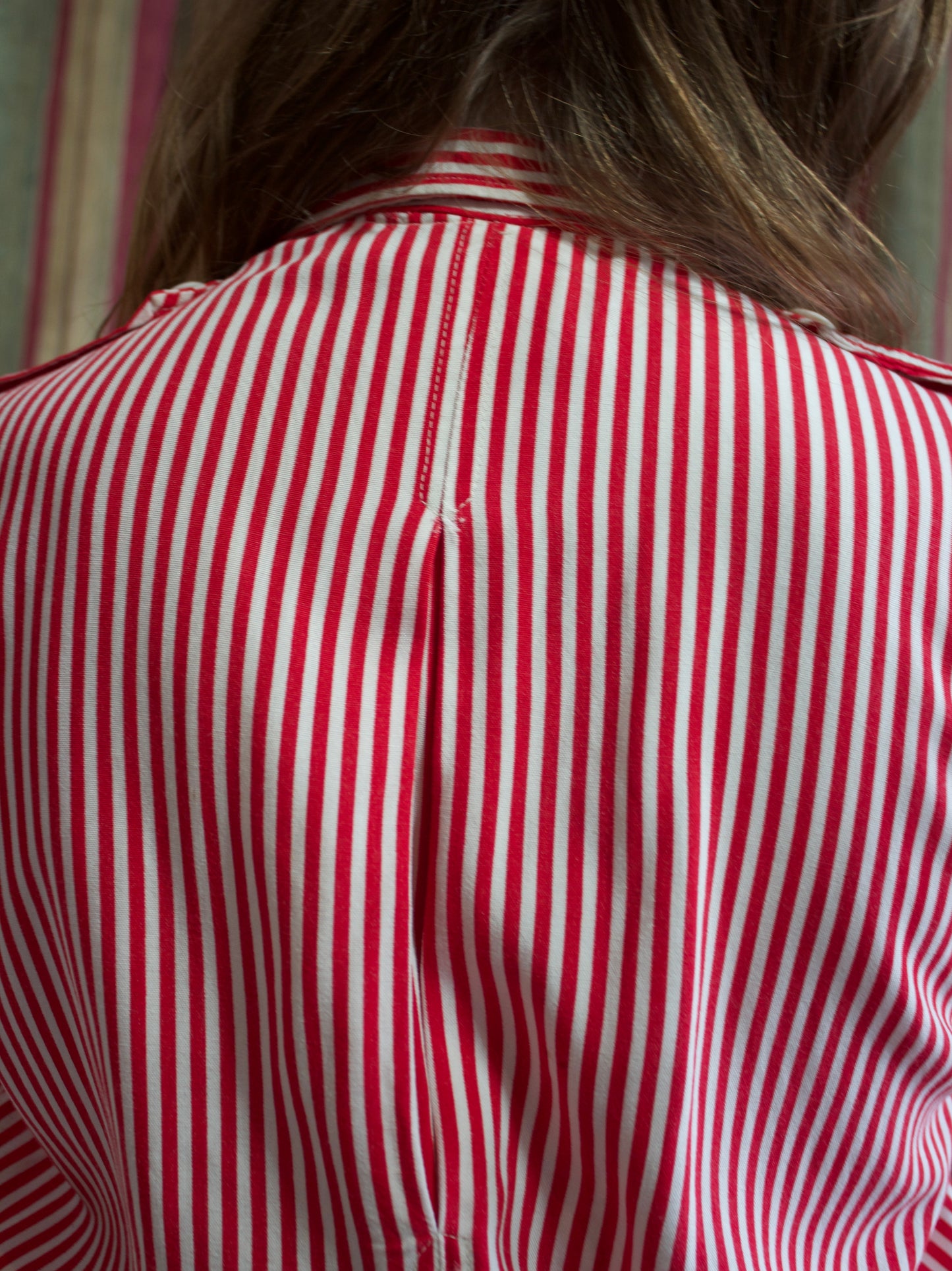 1940s 'Algots' Candy Striped Gabardine Two Pice Playsuit