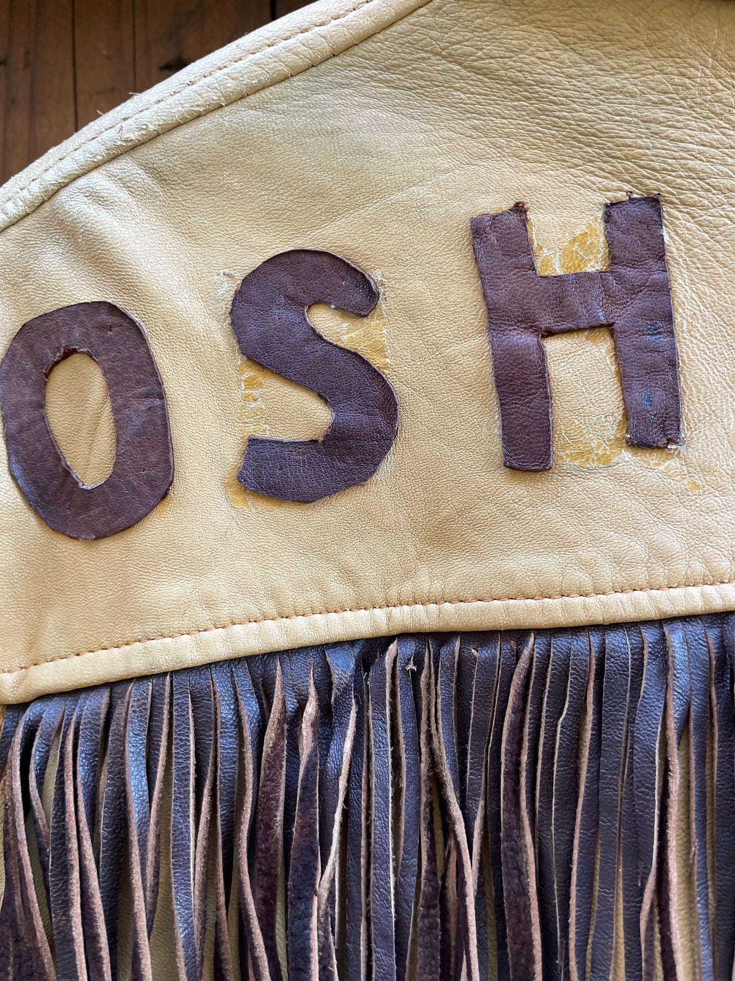 1950s Exaggerated Fringe Leather 'Oshkosh' Jacket