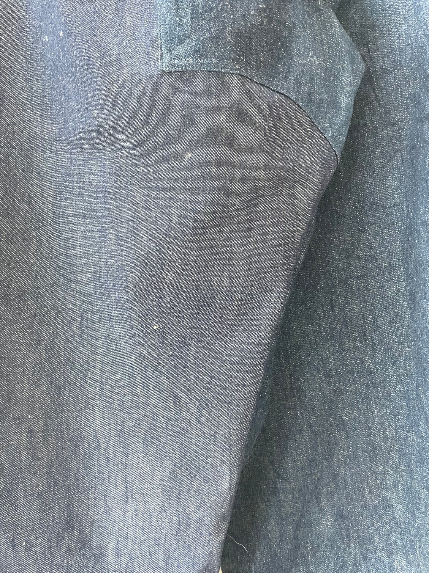 Rare WW2 Era 1940s Women’s Factory-Made Double Side Button Workwear Denim