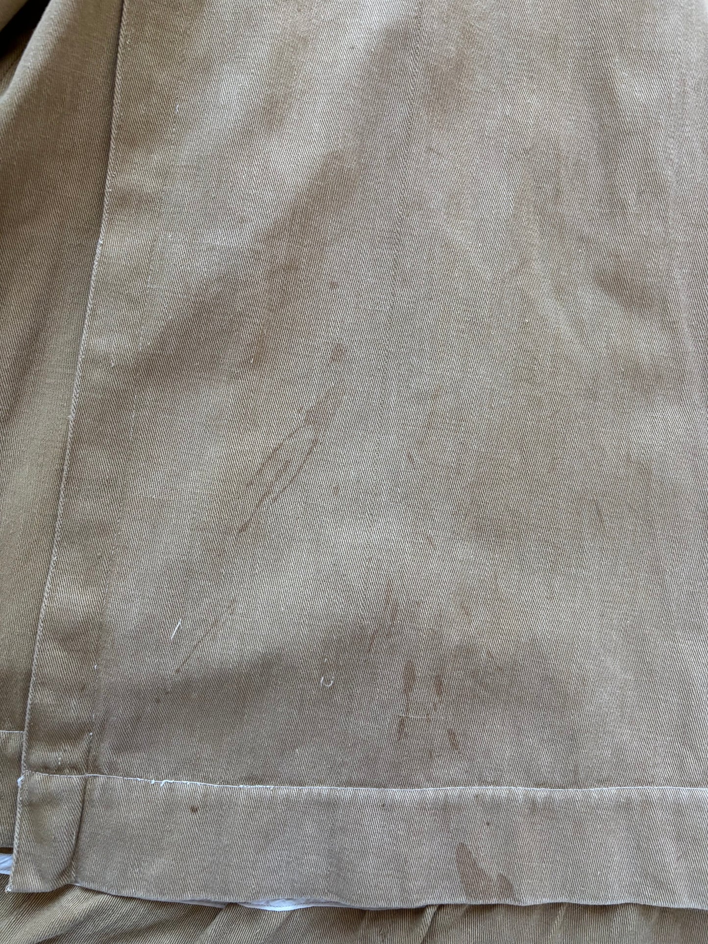 * Flash Sale * RARE 1910s Khaki Womens Riding Habit Divideded Skirt / Sportswear Jumpsuit