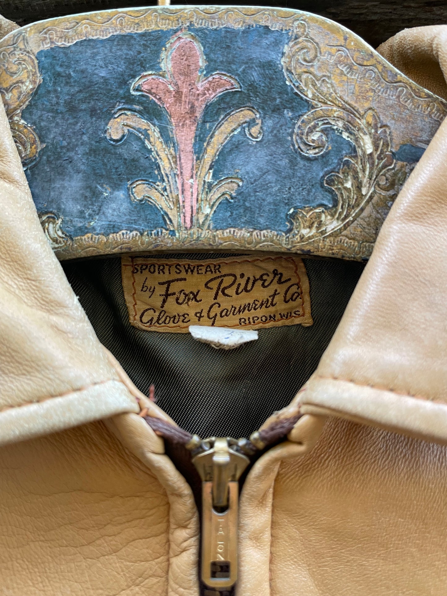 1950s Exaggerated Fringe Leather 'Oshkosh' Jacket