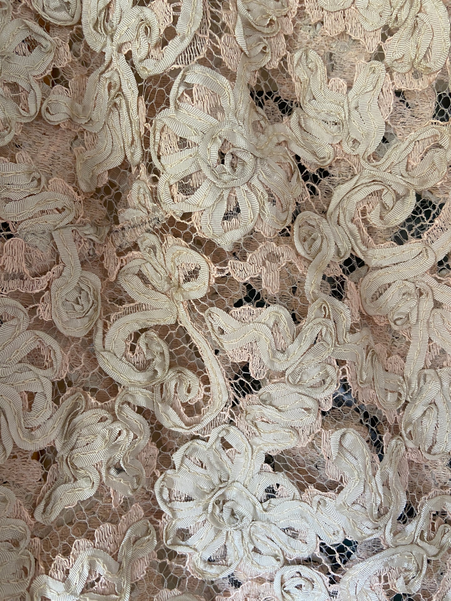 Edwardian Blush Lace Jacket