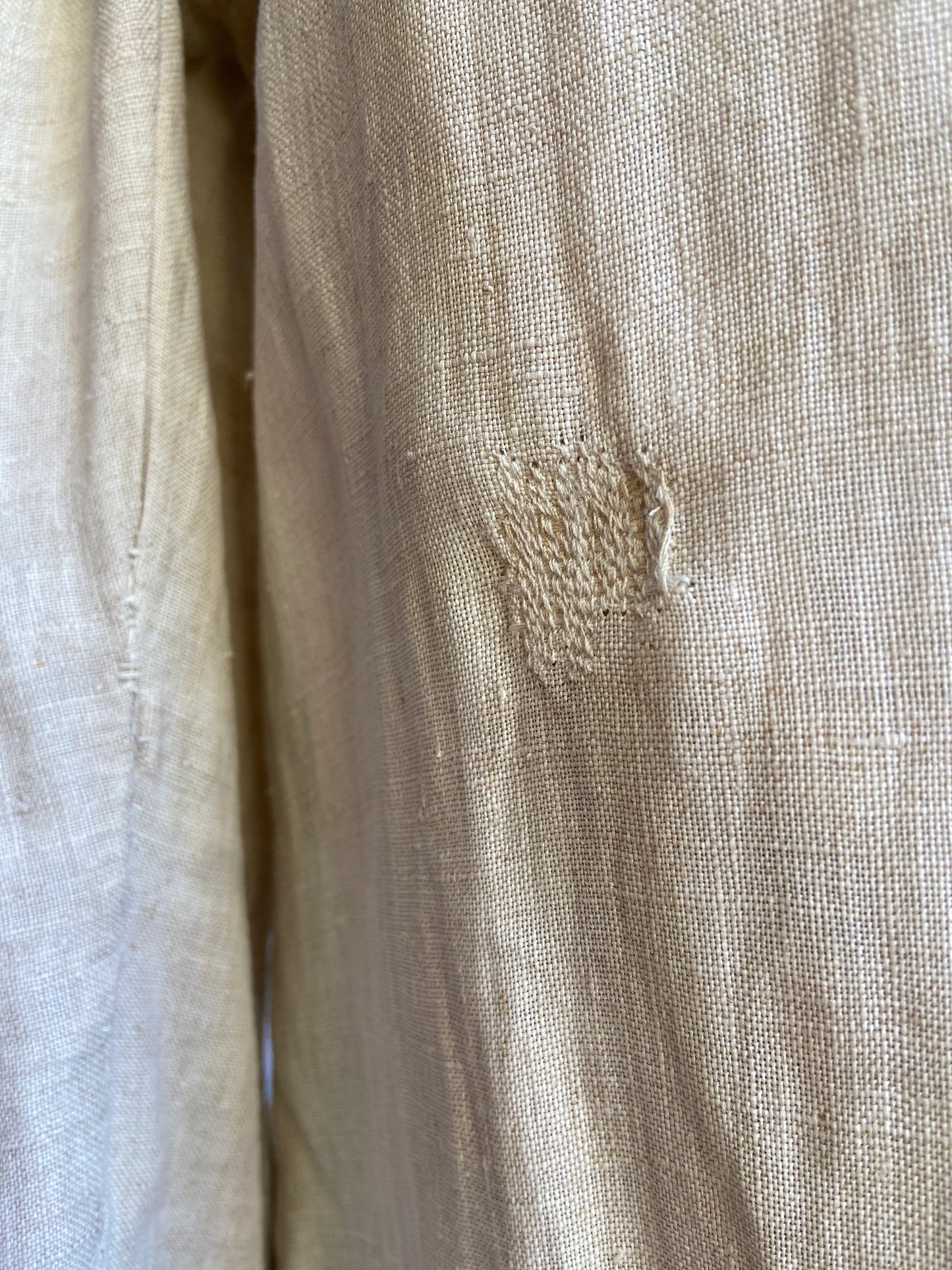 Edwardian Linen Motoring Coat
