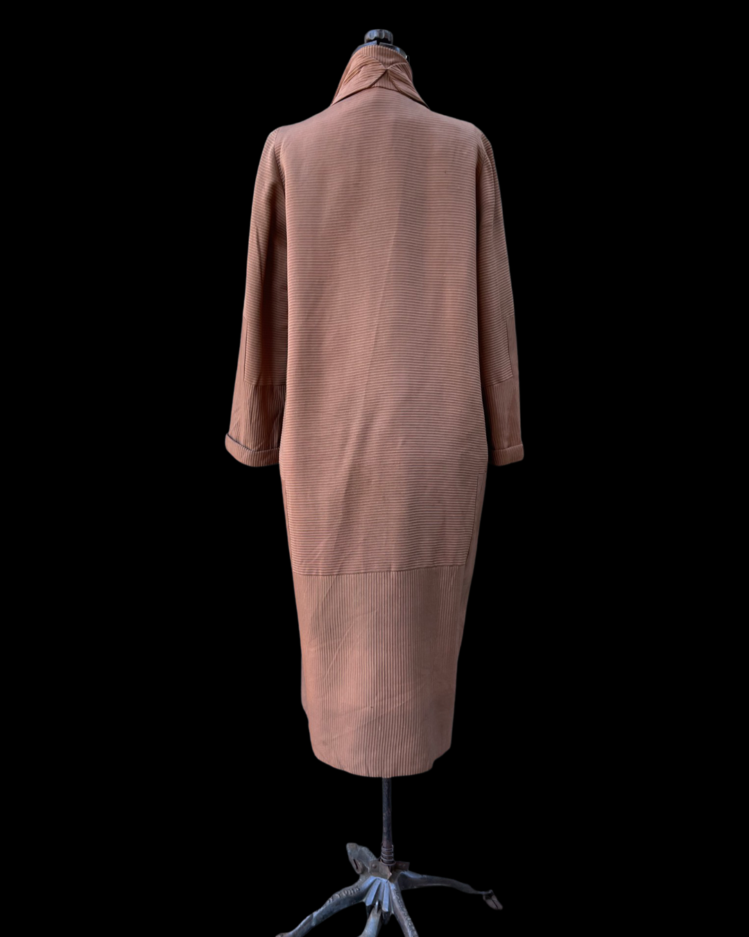 1920s Textured Silk Rayon Coat
