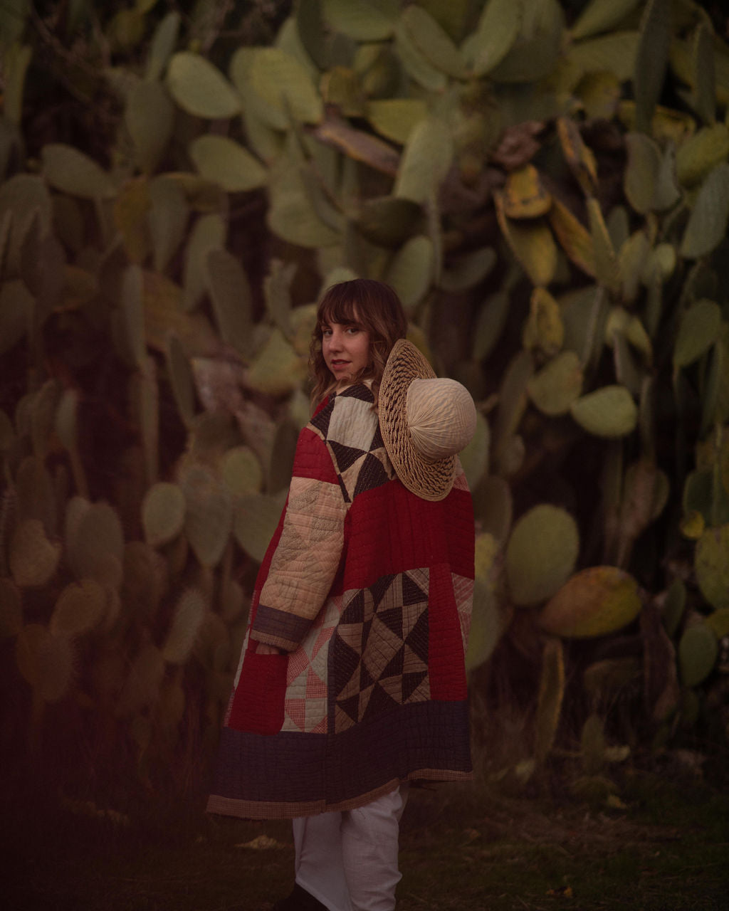 Antique Late 1800s Handmade Quilted Coat