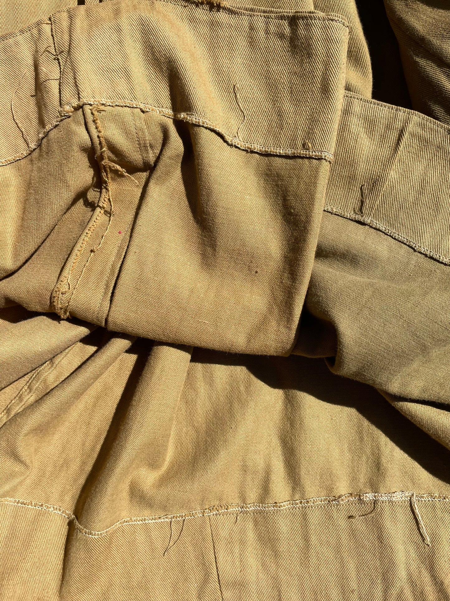 Rare 1915 Ladies Khaki Convertible Sporting Jumpsuit