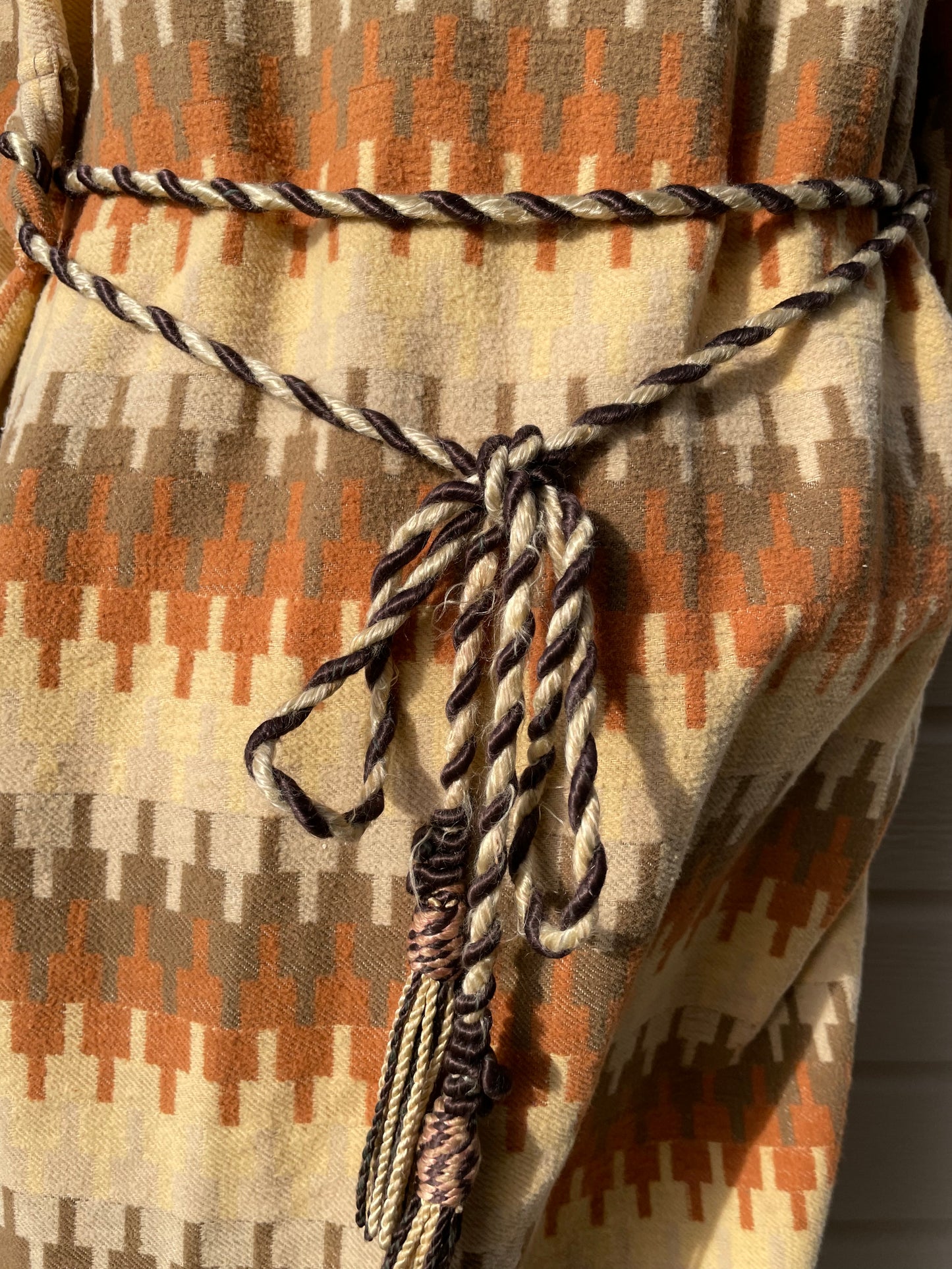 1930s/40s Neutral Blanket Robe