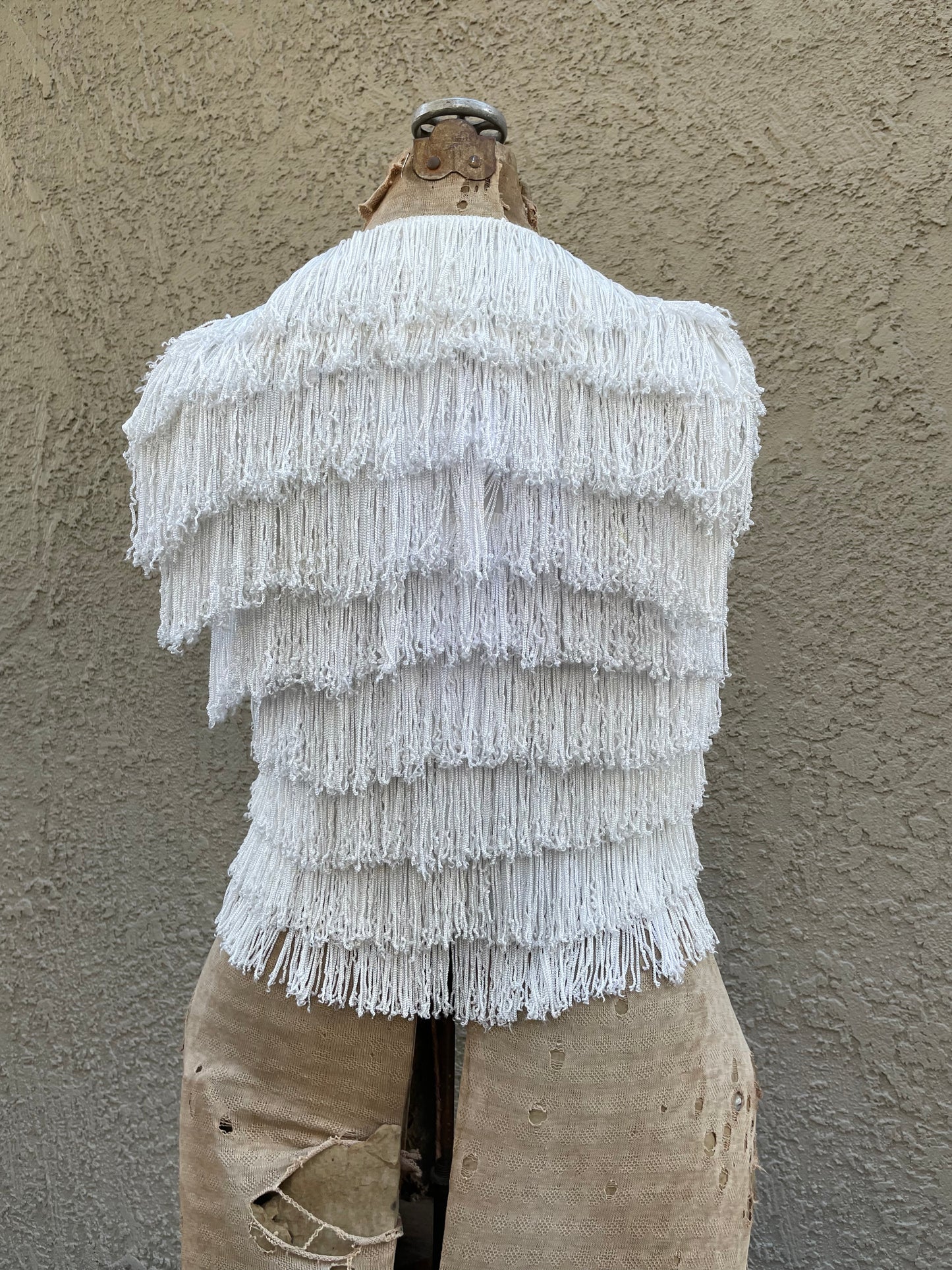 1930s Fringe Blouse