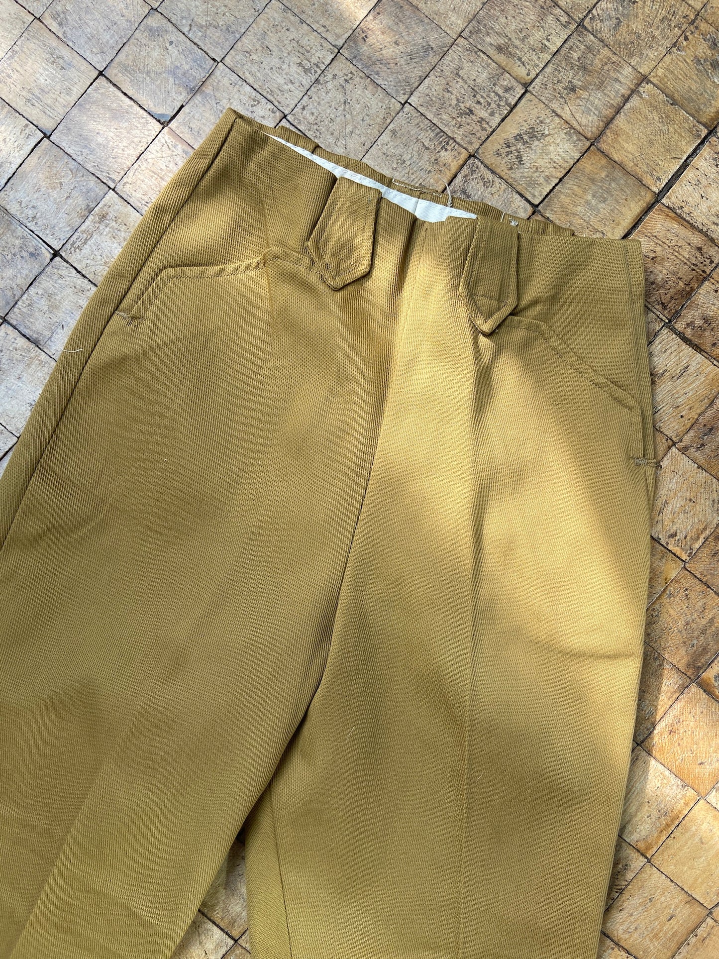 1950s Western Side Zip Pants