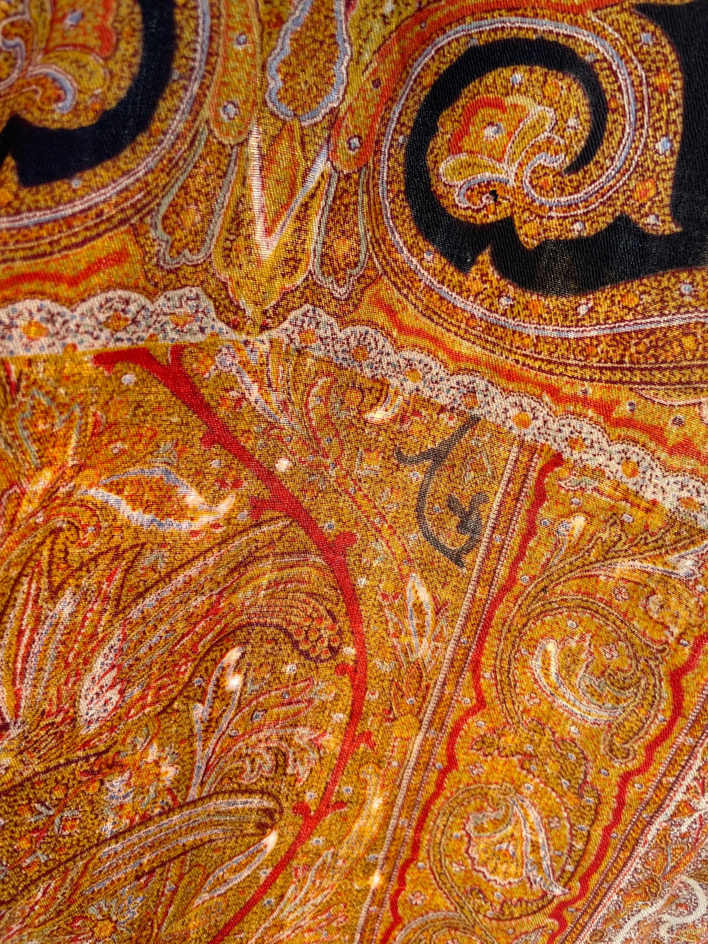 Rare Victorian Paisley Shawl Two Piece Set Circa 1930s/1940s