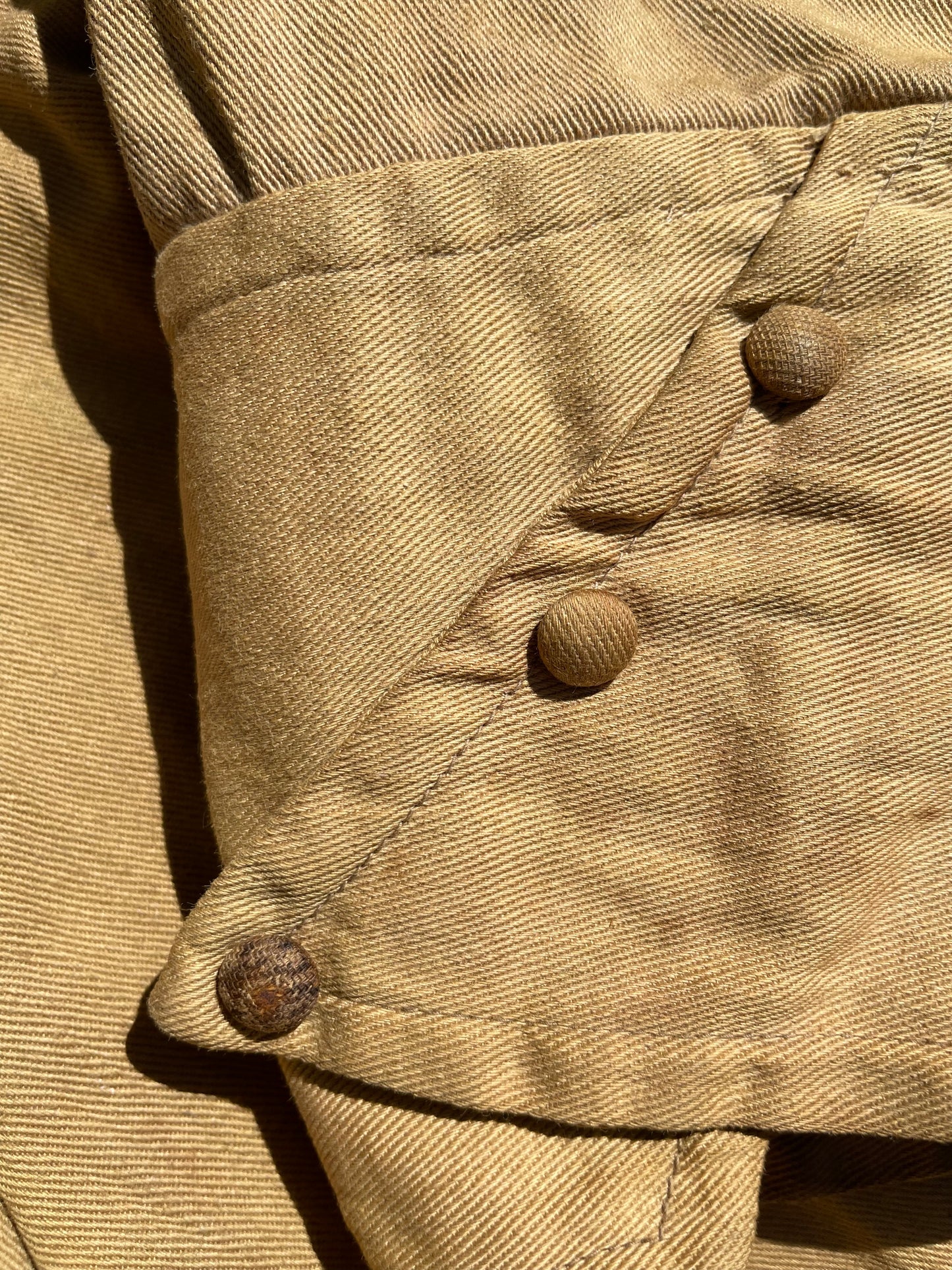 Rare 1915 Ladies Khaki Convertible Sporting Jumpsuit