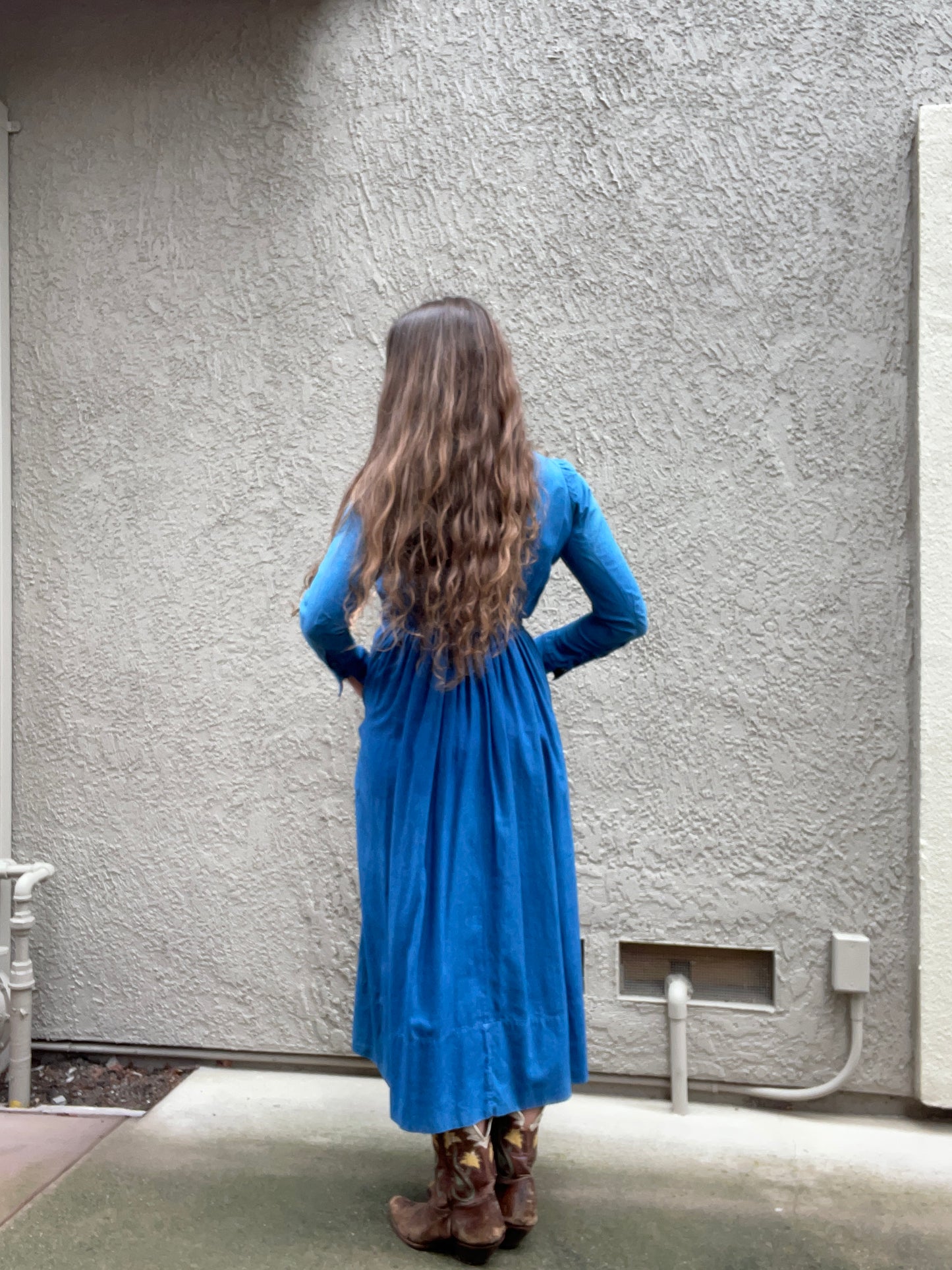 WWI Era Indigo Selvedge Workwear Dress