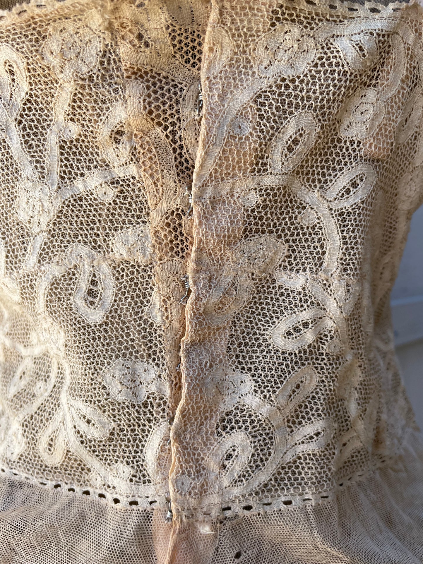 1920s Ecru Lace Camisole