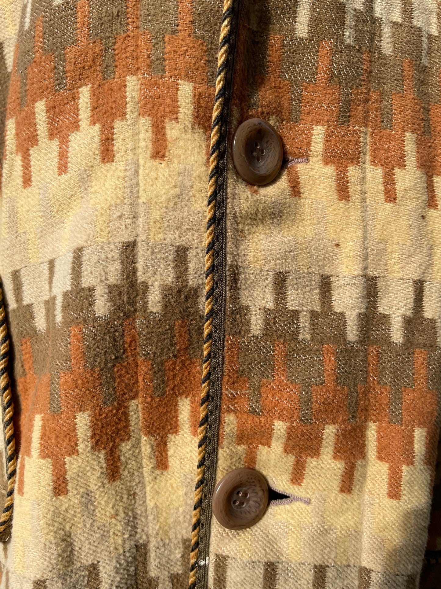 1930s/40s Neutral Blanket Robe