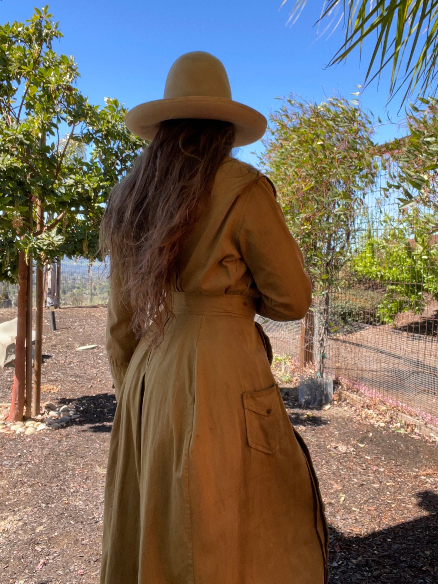 Rare 1915 Ladies Khaki Convertible Sporting Jumpsuit