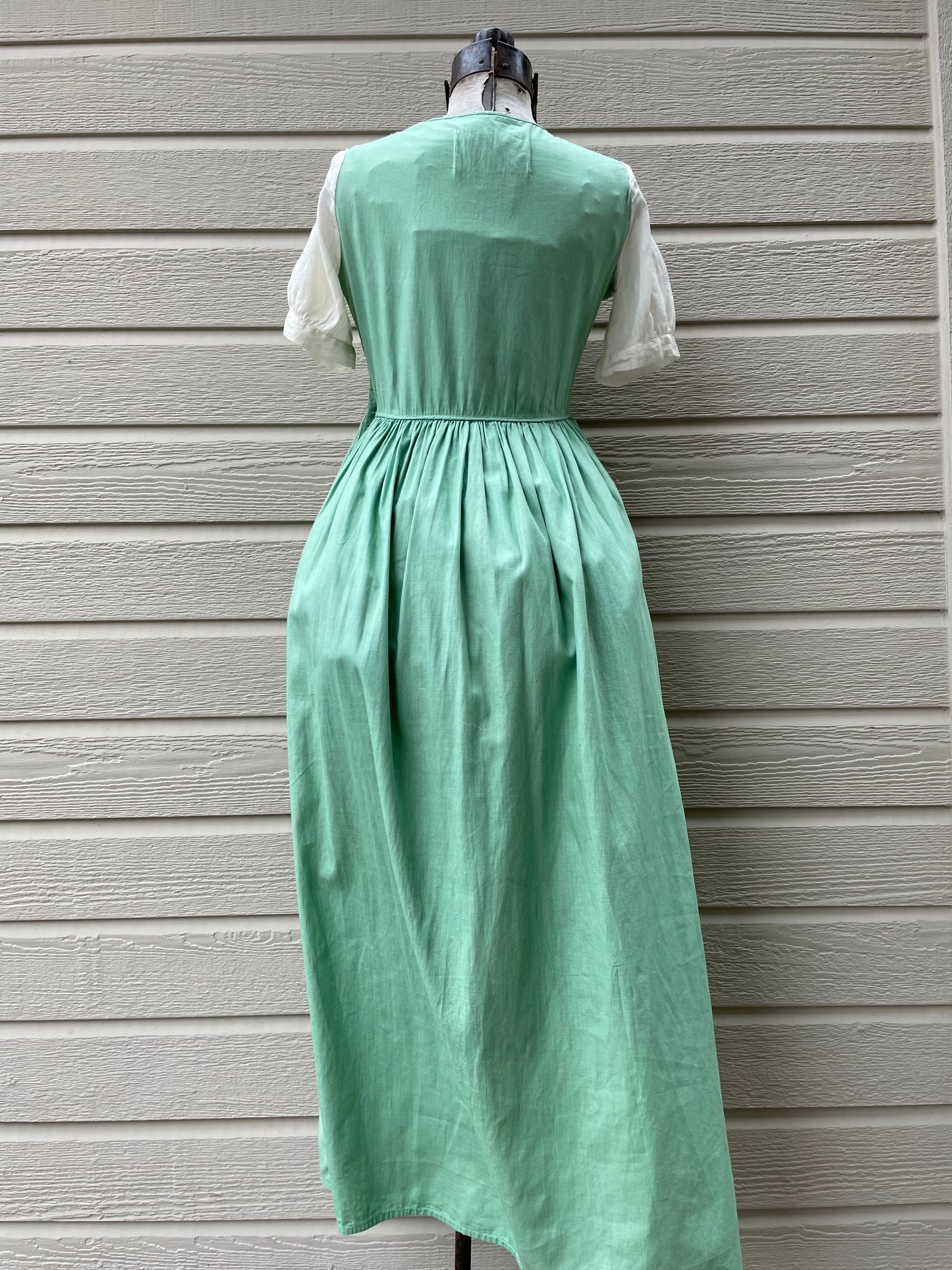 1930s Renaissance style Cotton Costume Dress