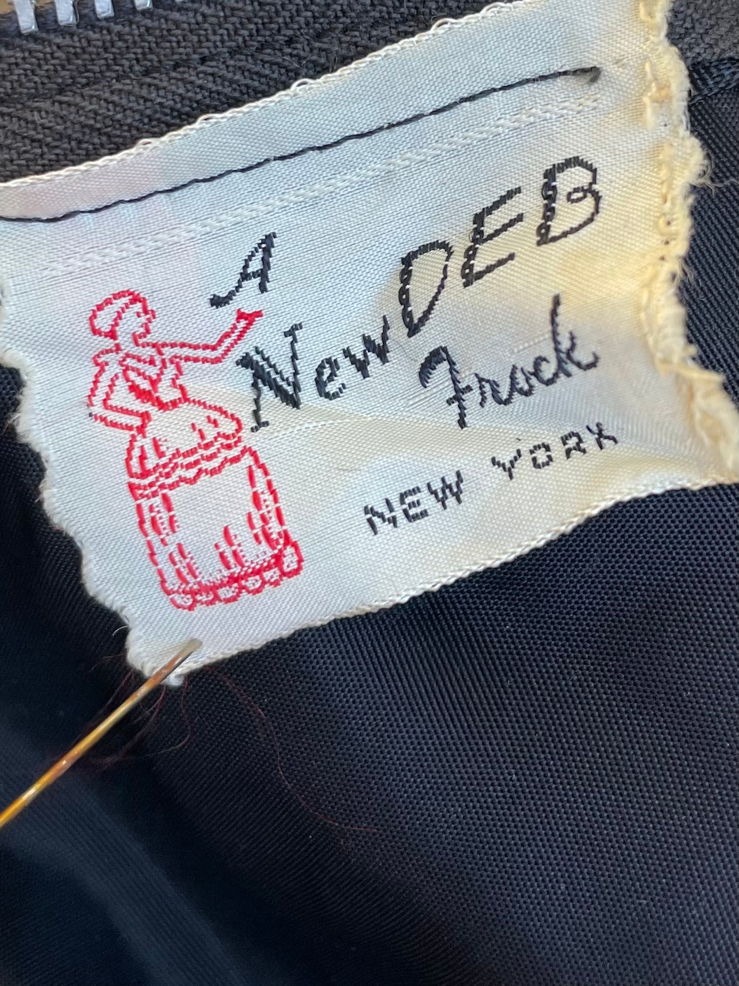 1950s Velveteen Halter