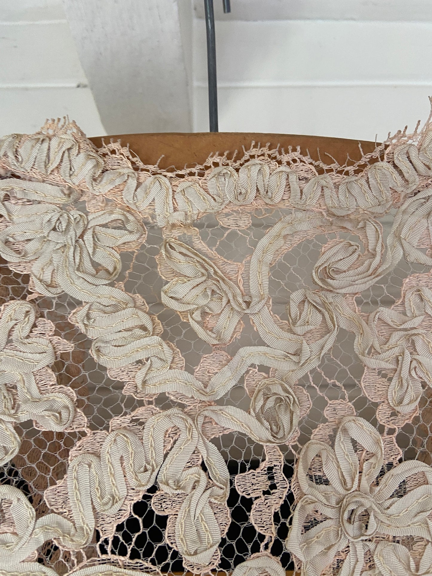 Edwardian Blush Lace Jacket