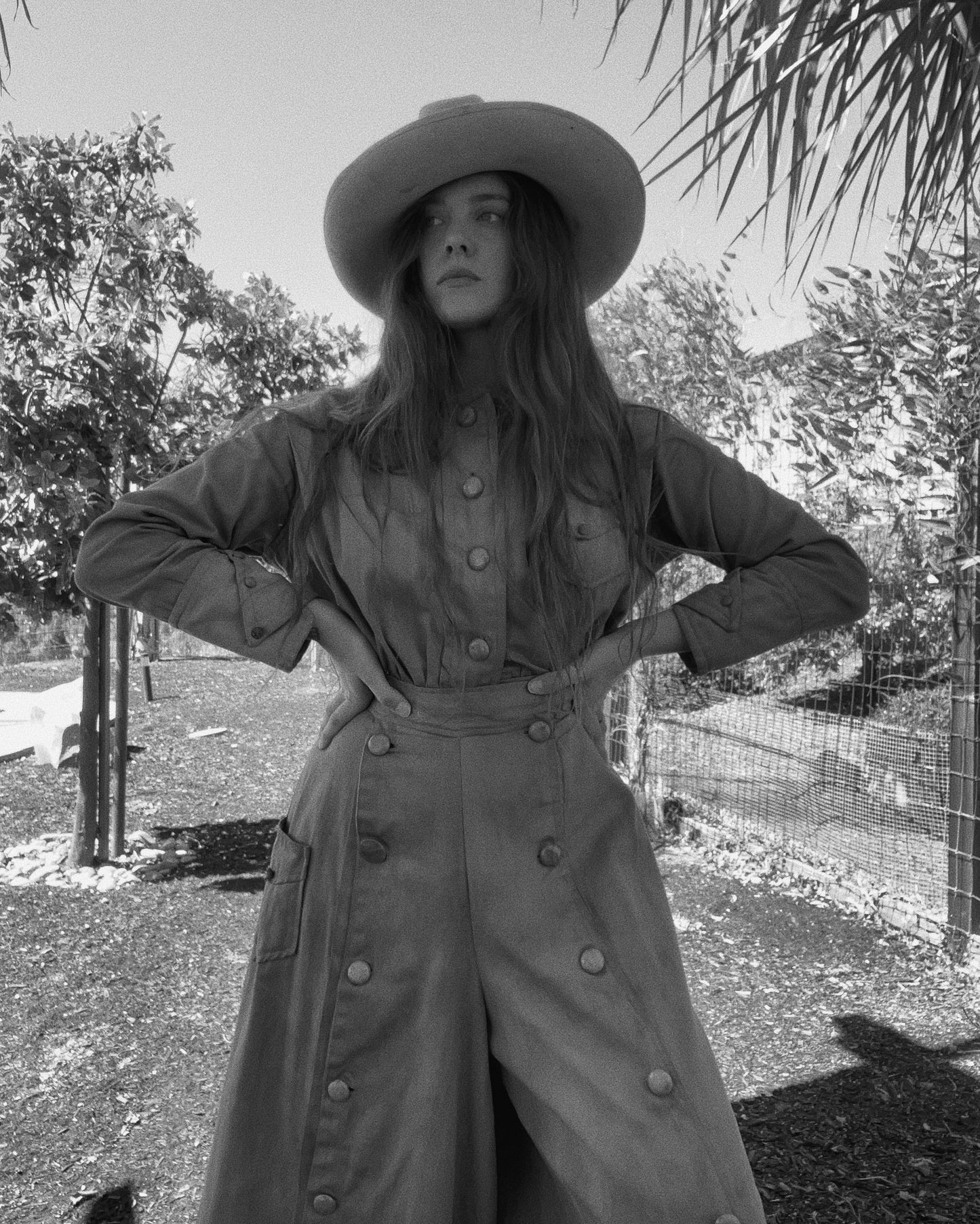 Rare 1915 Ladies Khaki Convertible Sporting Jumpsuit