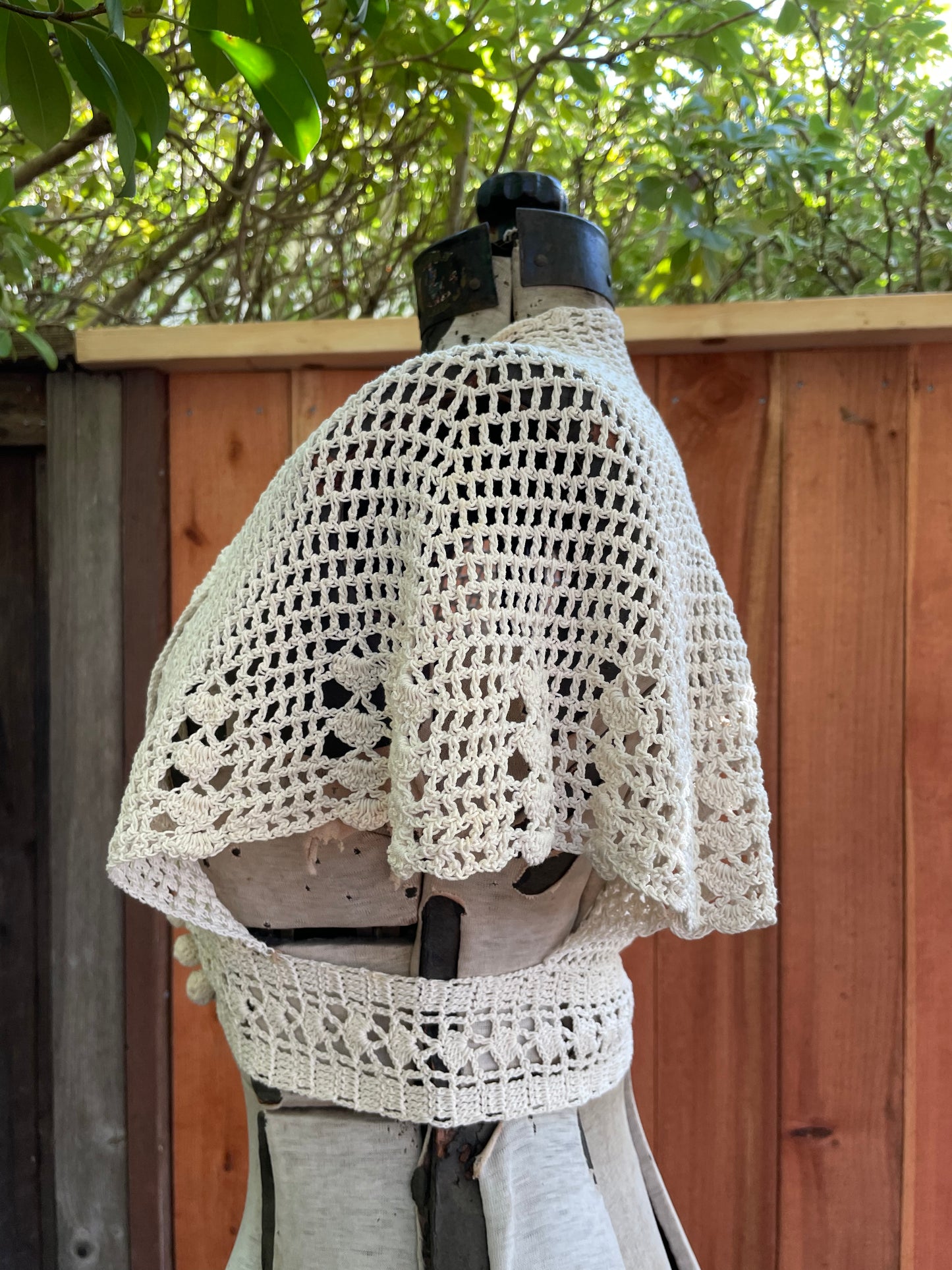1930s Hand Crochet Cardigan