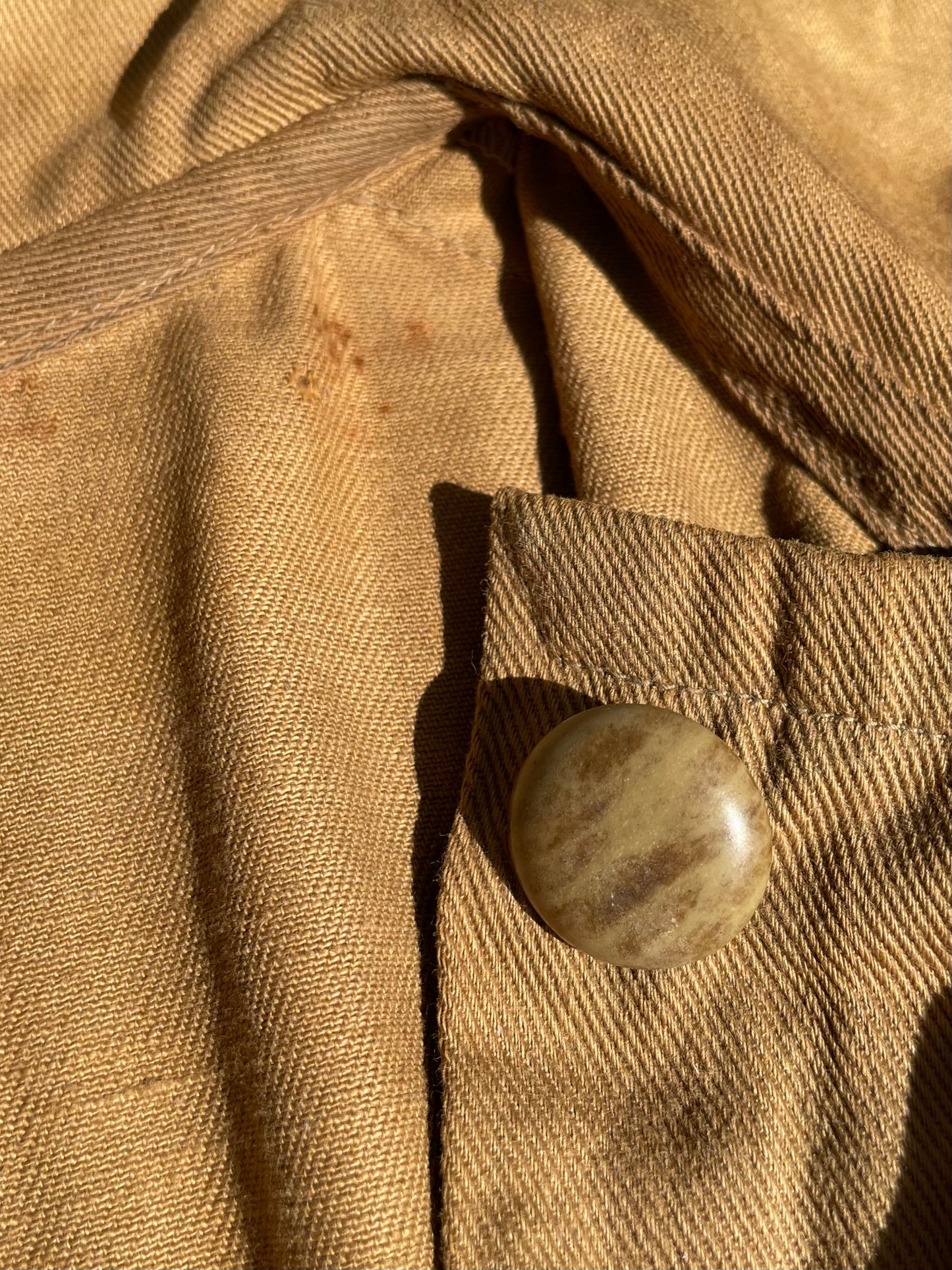 Rare 1915 Ladies Khaki Convertible Sporting Jumpsuit