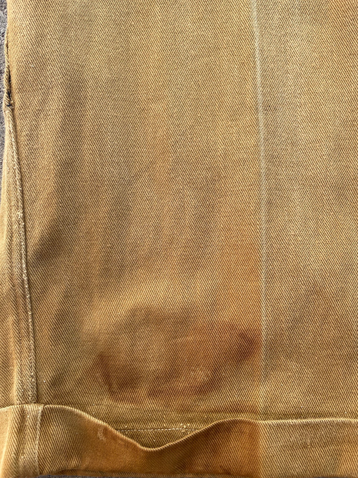 1940s Sanforized Cotton Side Button Sportswear Pants