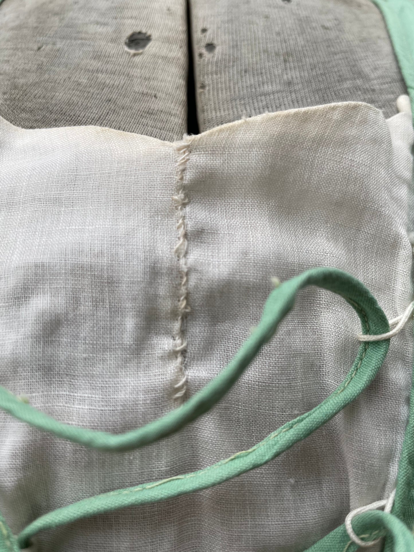 1930s Renaissance style Cotton Costume Dress
