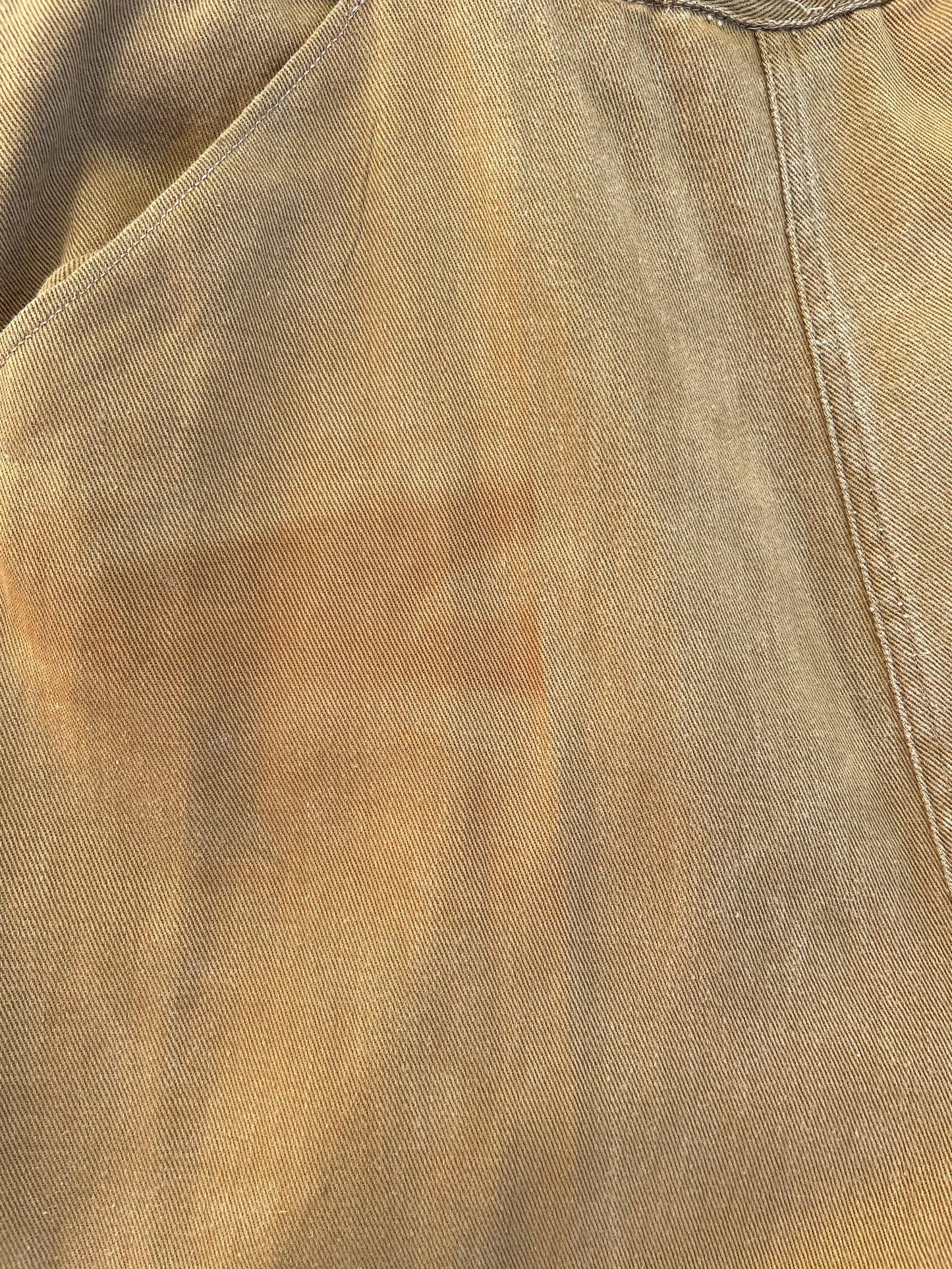 1940s Sanforized Cotton Side Button Sportswear Pants