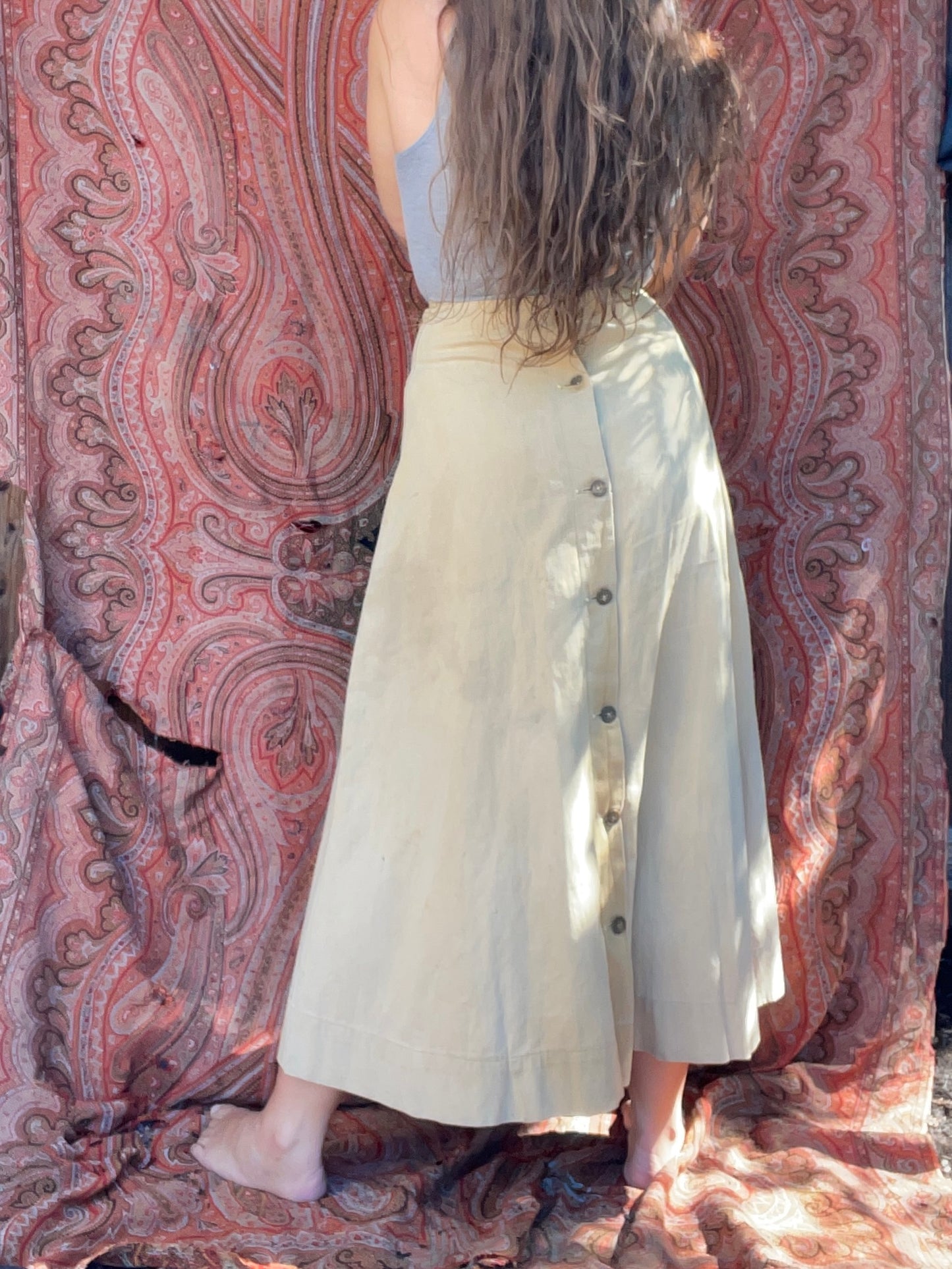 Turn Of The Century Ladies Combination Riding Skirt-Pants