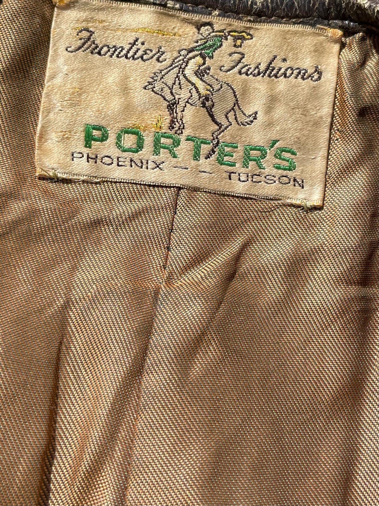 1940s Hair-On-Cowhide Fringe Leather Western Vest