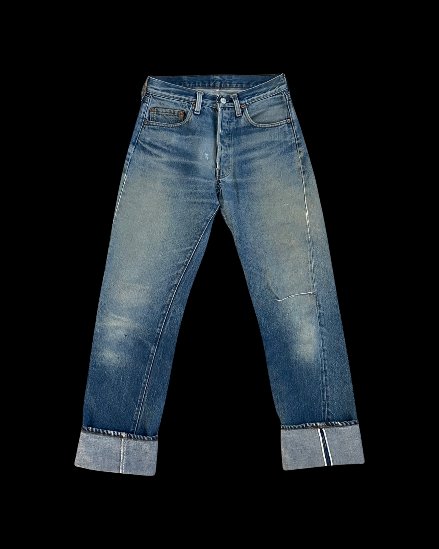 1980s Selvedge 501 Levis Denim