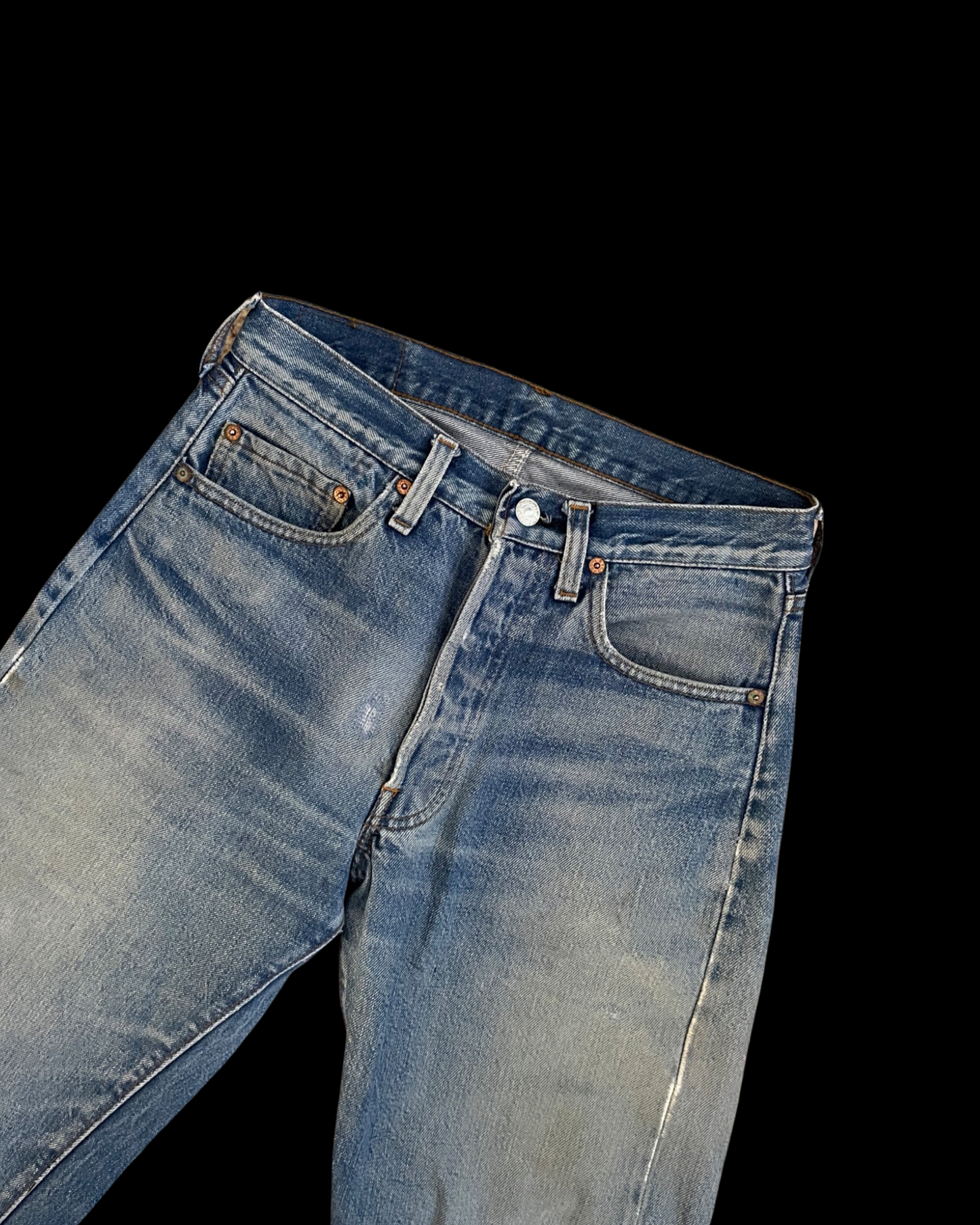 1980s Selvedge 501 Levis Denim