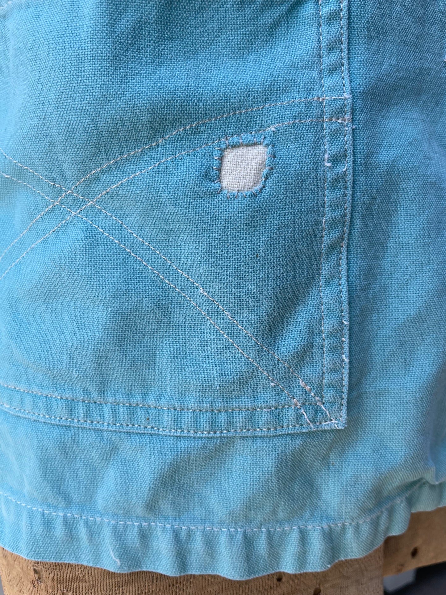 1950s Women's Cornflower Blue 'White Stag' Cotton Sportswear Jacket