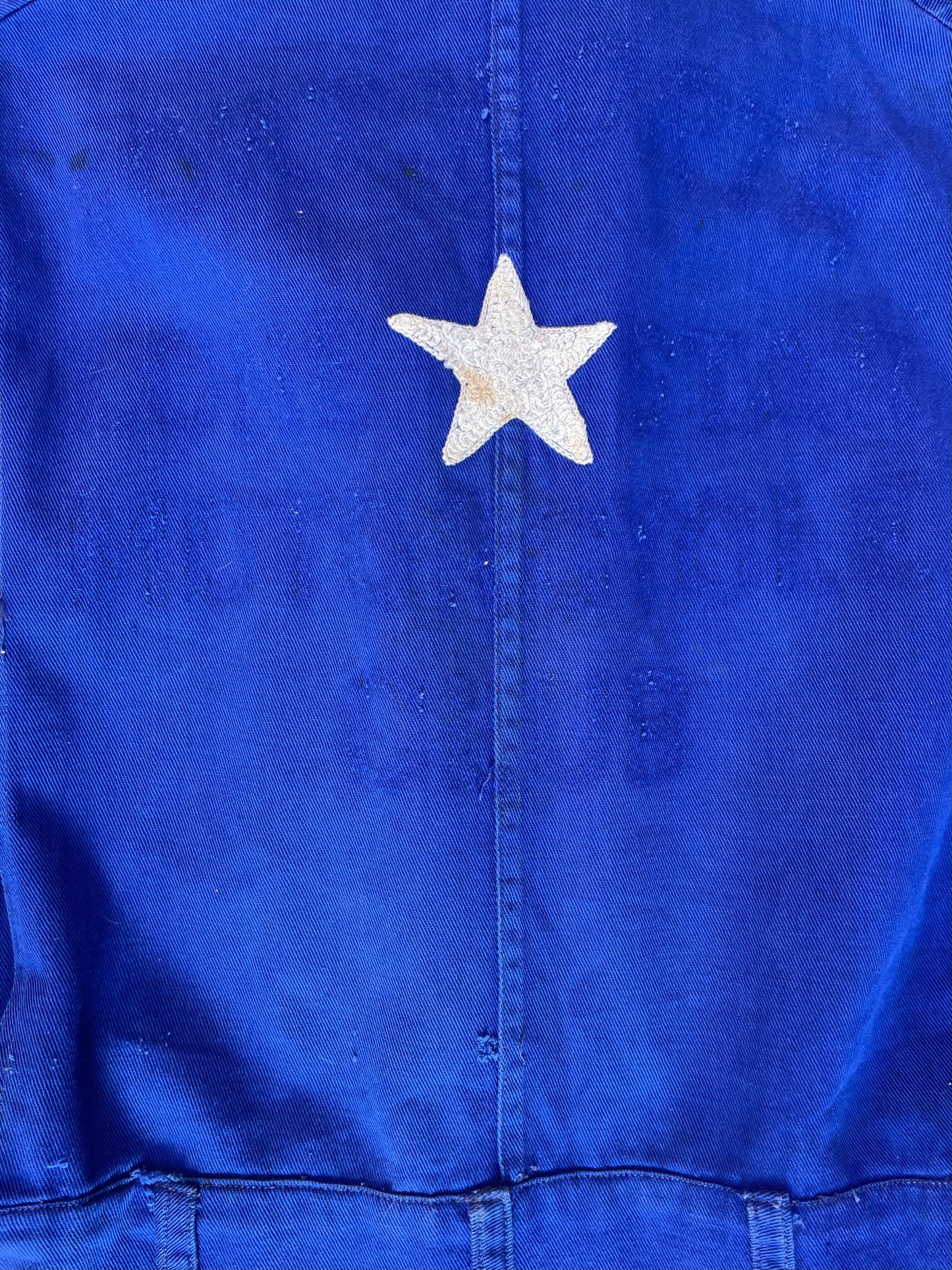 RARE ‘Barnie’( His + Hers ) Chainstiched 1930s/1940s Indigo Motorcycle Coveralls