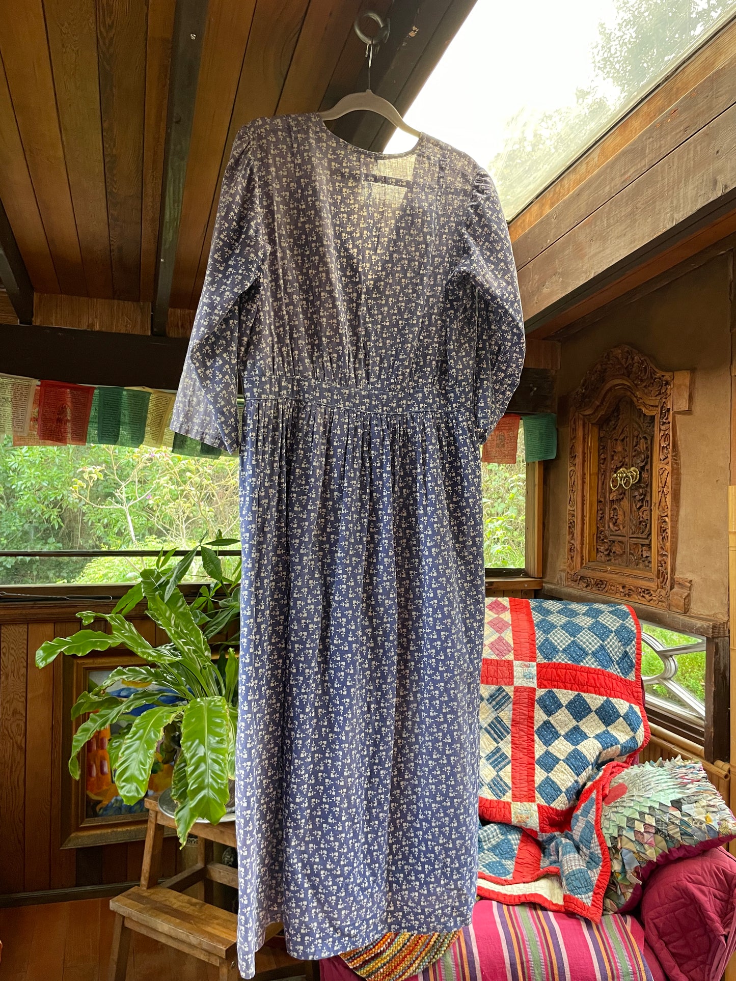 Depression Era Calico Day Dress
