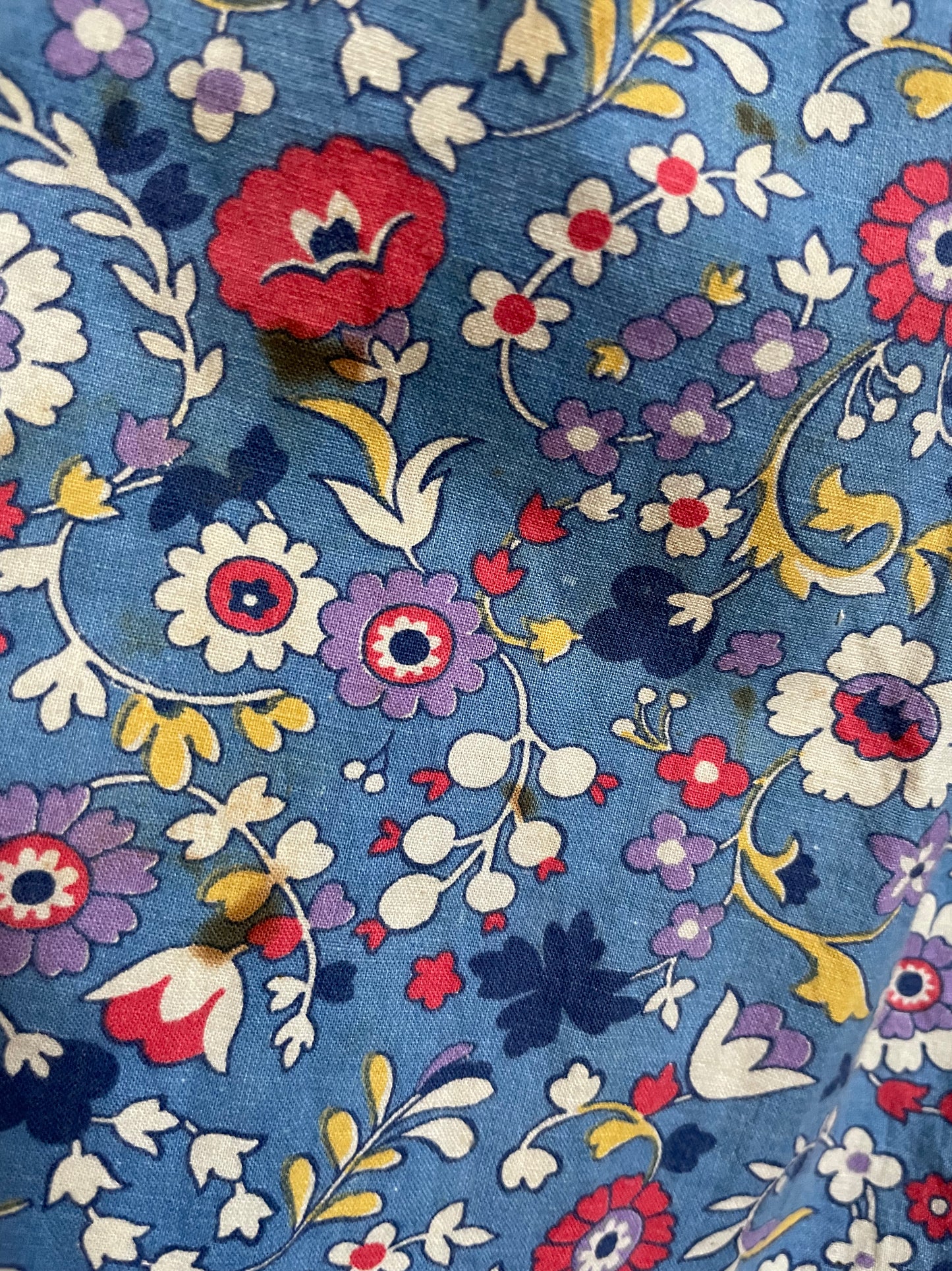 Depression Era Handmade Feedsack Prairie Dress