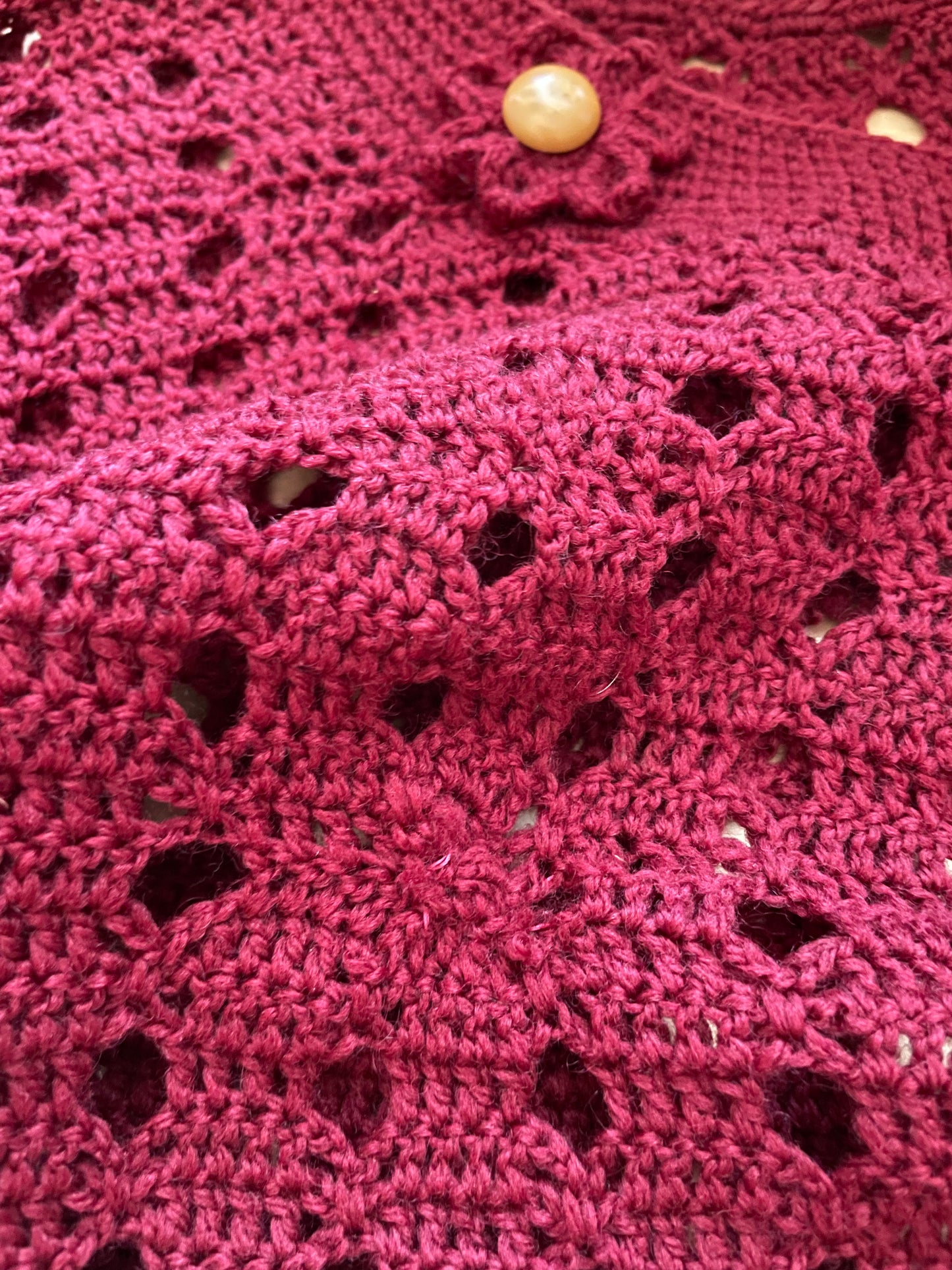 1930s Cochet Knit Two Piece Set