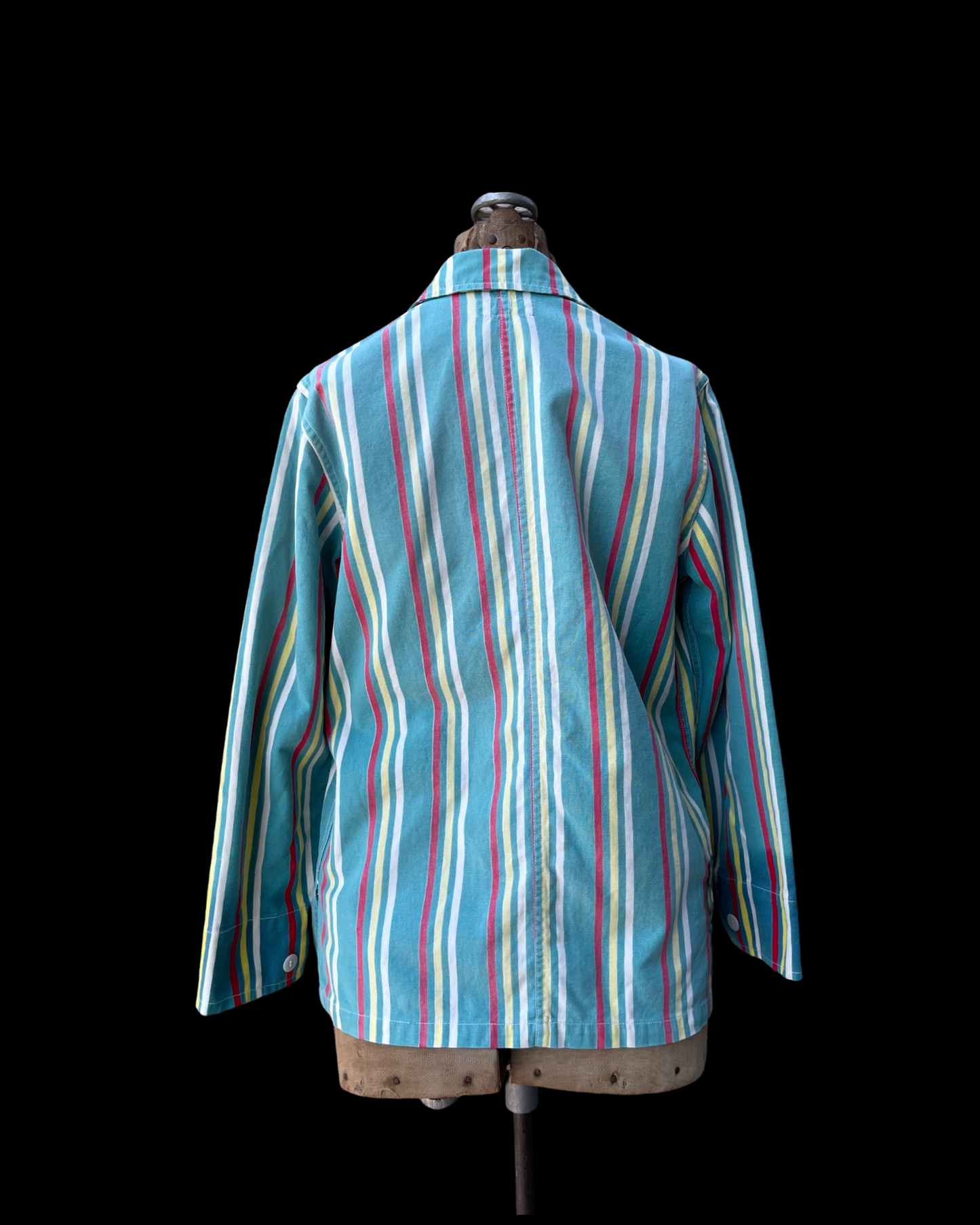 1950s Women's Striped Cotton 'White Stag' Sportswear Jacket