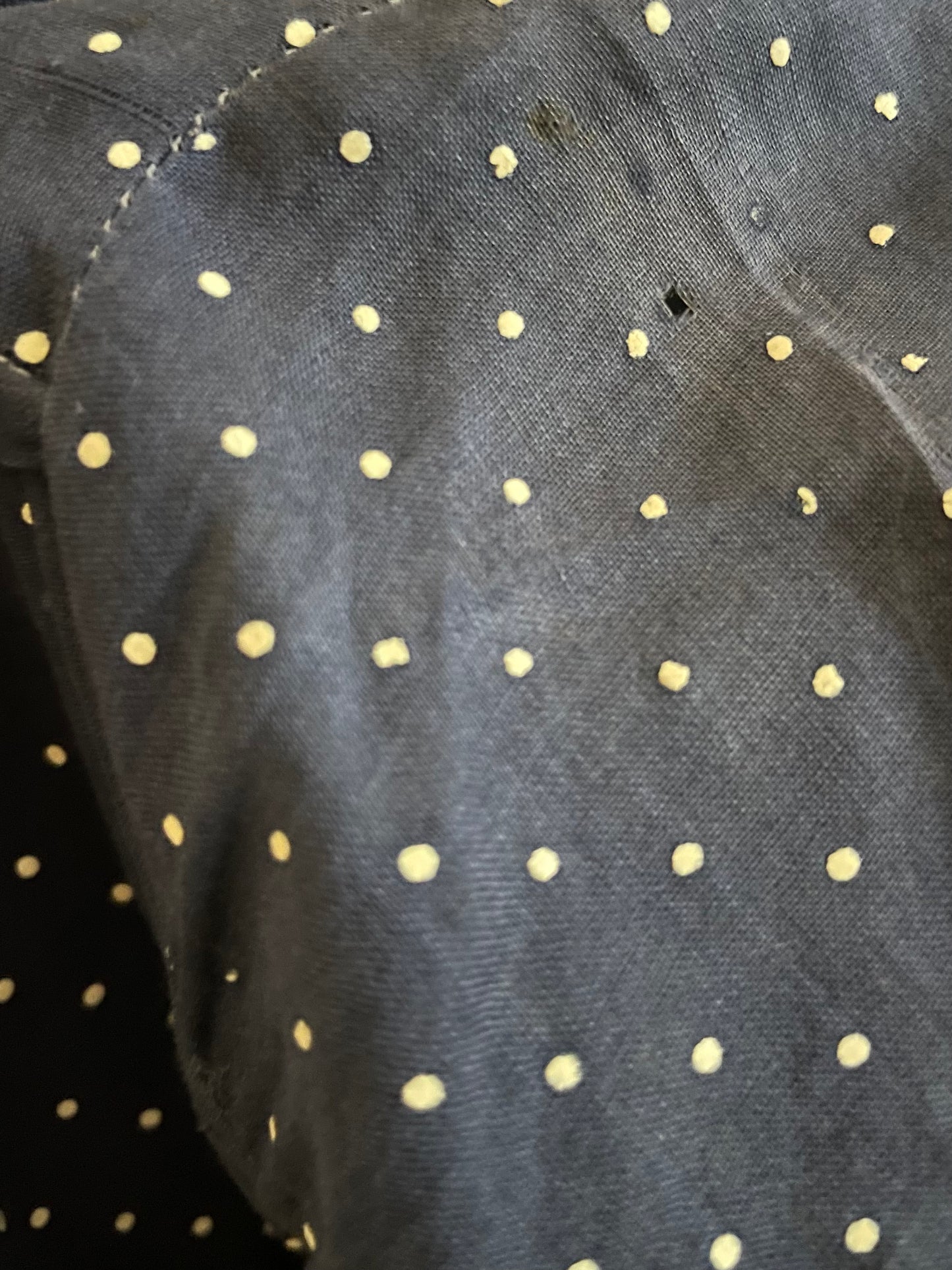 1930s Navy Swiss Dot 3 Piece Dress Set