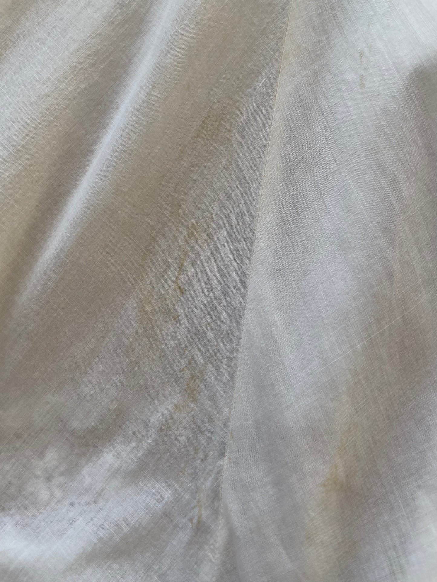 Edwardian Cotton Lawn Eyelet Prairie Dress