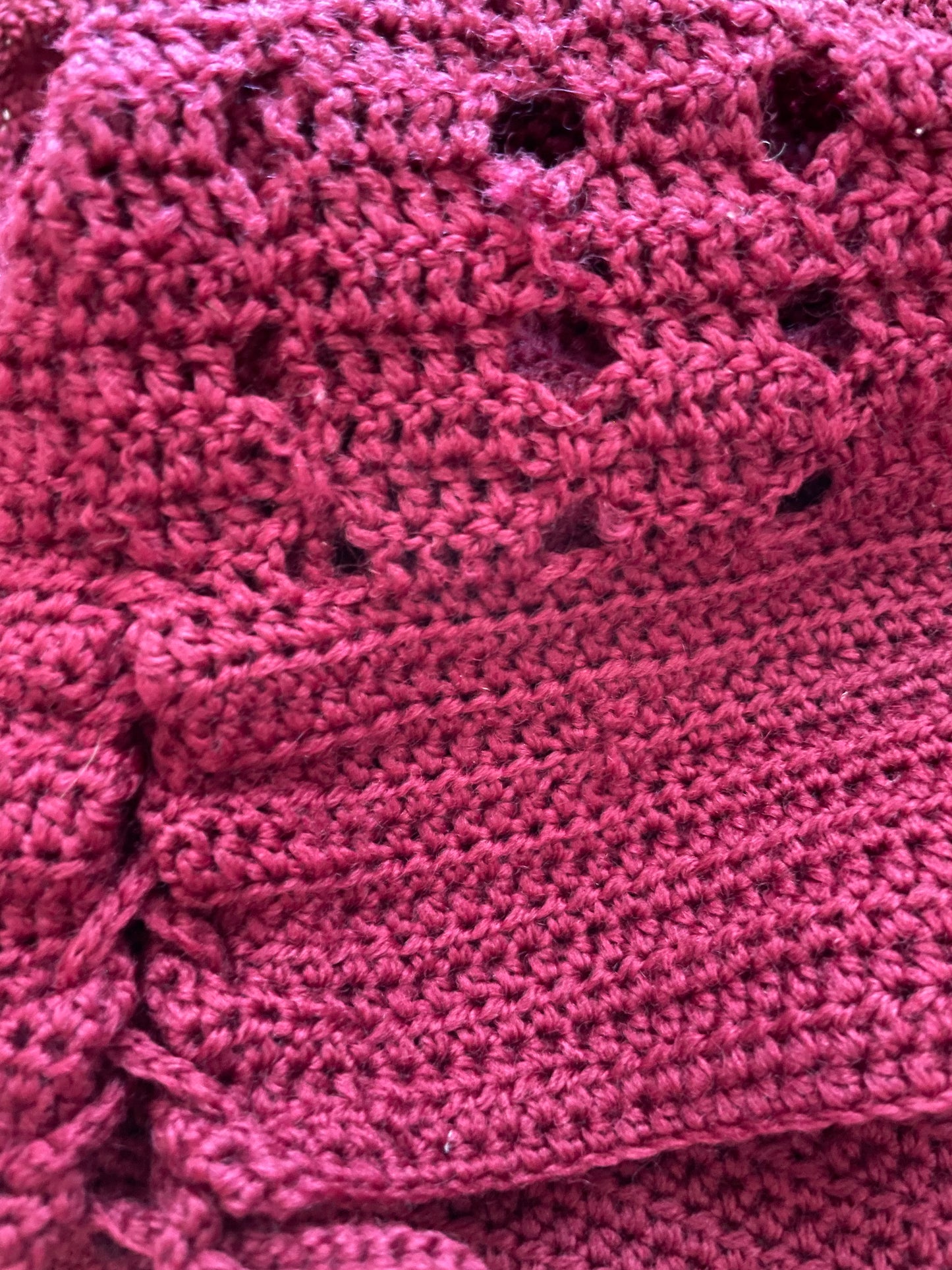 1930s Cochet Knit Two Piece Set