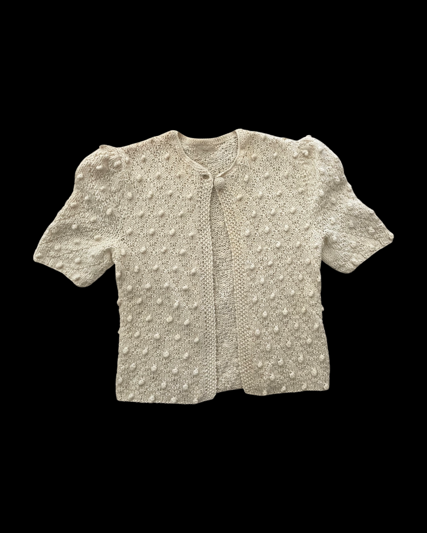 Hand Knit Popcorn Sweater