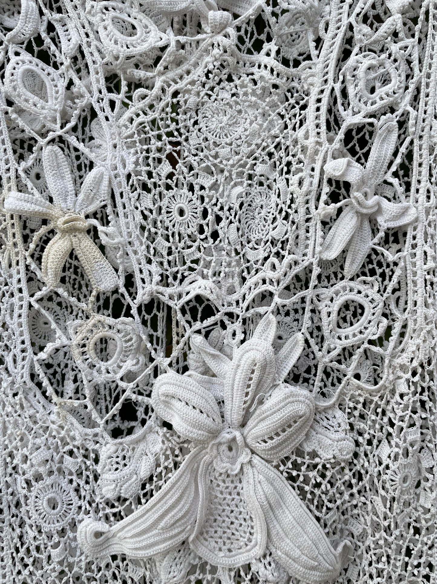 Rare Titanic Era Irish Lace Gown