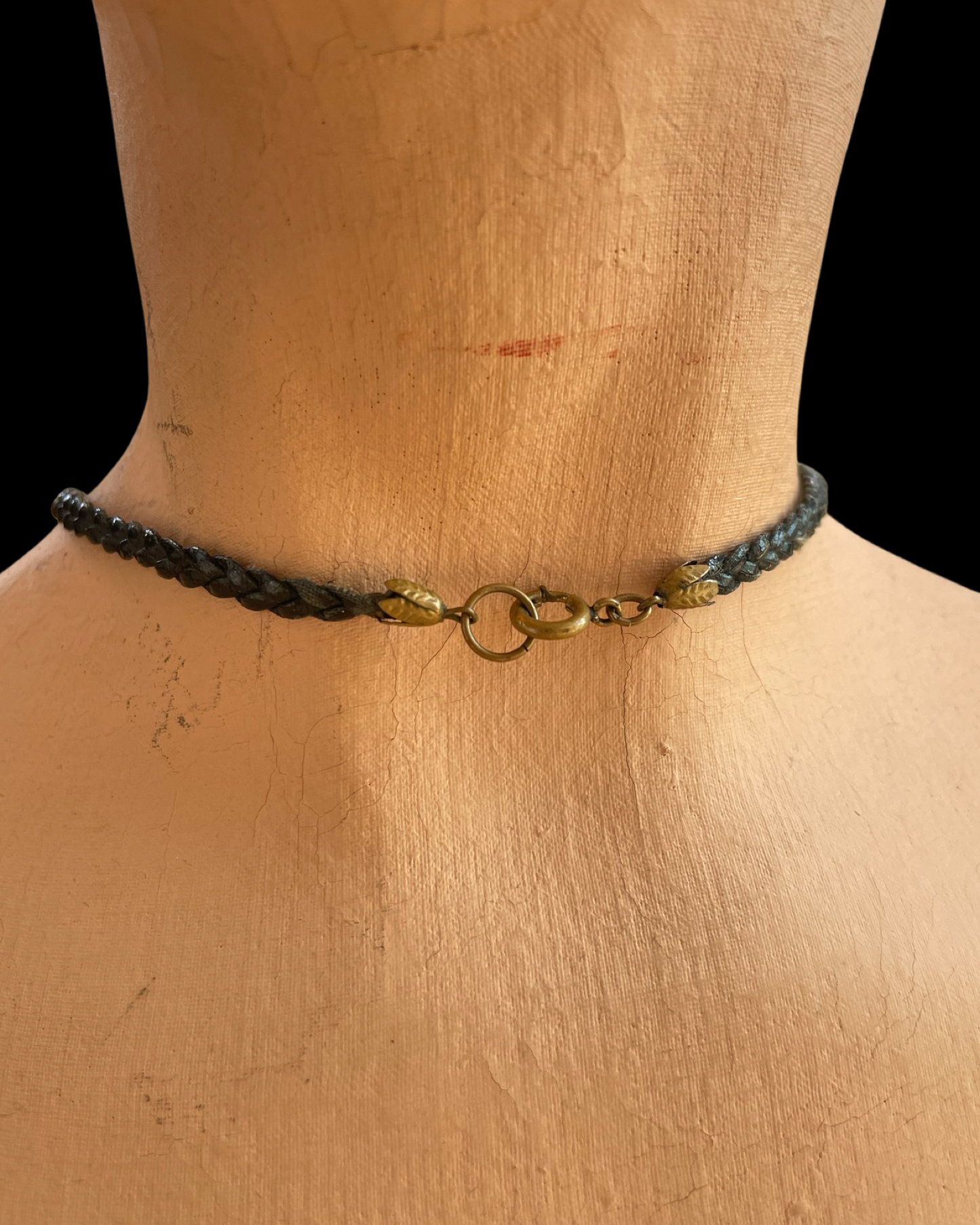 1940s 'Lucky Strike' Theme Bowling Wood Charm Necklace